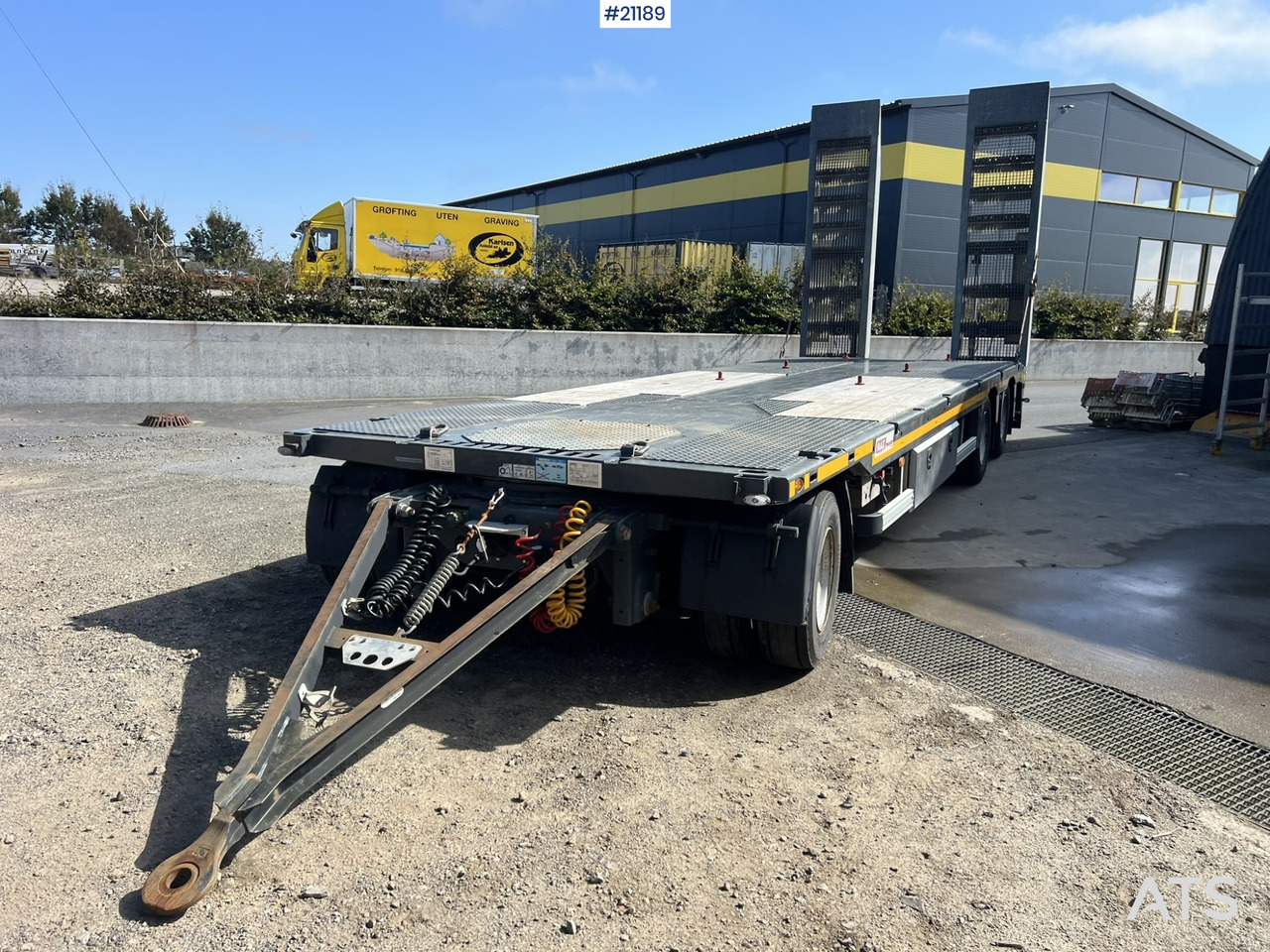 Maxtrailer Maskinhenger - Remorcă transport agabaritic: Foto 2 Maxtrailer Maskinhenger - Remorcă transport agabaritic: Foto 2