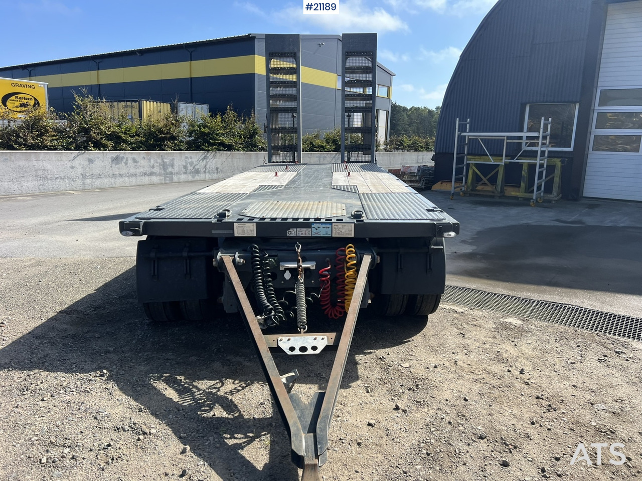 Maxtrailer Maskinhenger - Remorcă transport agabaritic: Foto 4 Maxtrailer Maskinhenger - Remorcă transport agabaritic: Foto 4