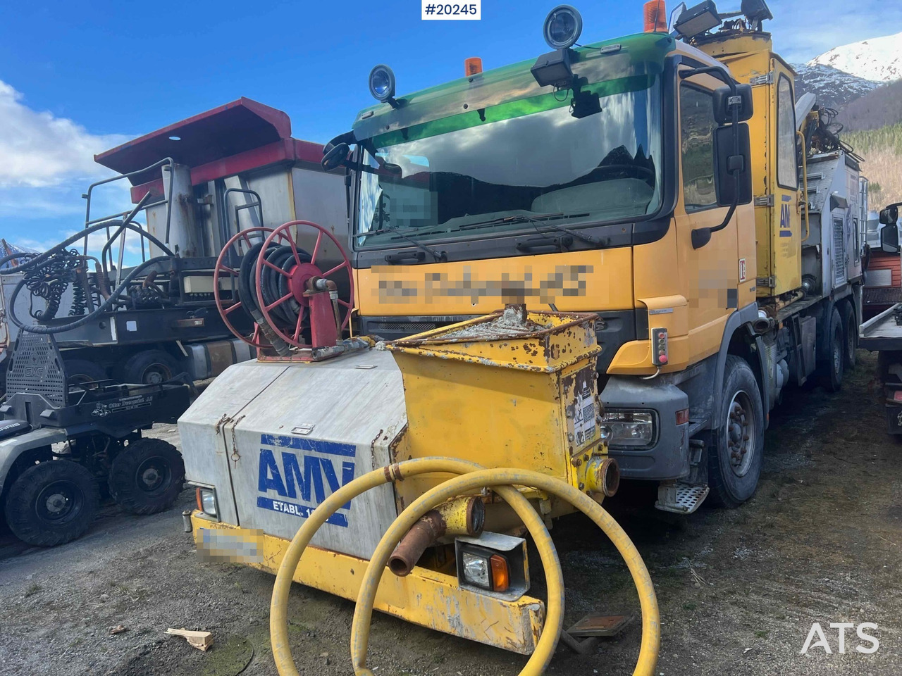 Mercedes Actros 2641 - Autopompă de beton: Foto 5 Mercedes Actros 2641 - Autopompă de beton: Foto 5