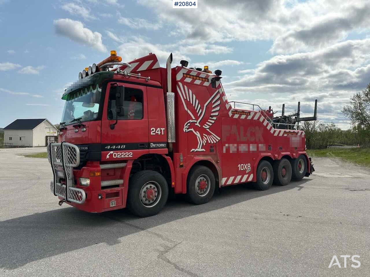 Mercedes Actros 4448 - Maşină de tractare: Foto 2 Mercedes Actros 4448 - Maşină de tractare: Foto 2
