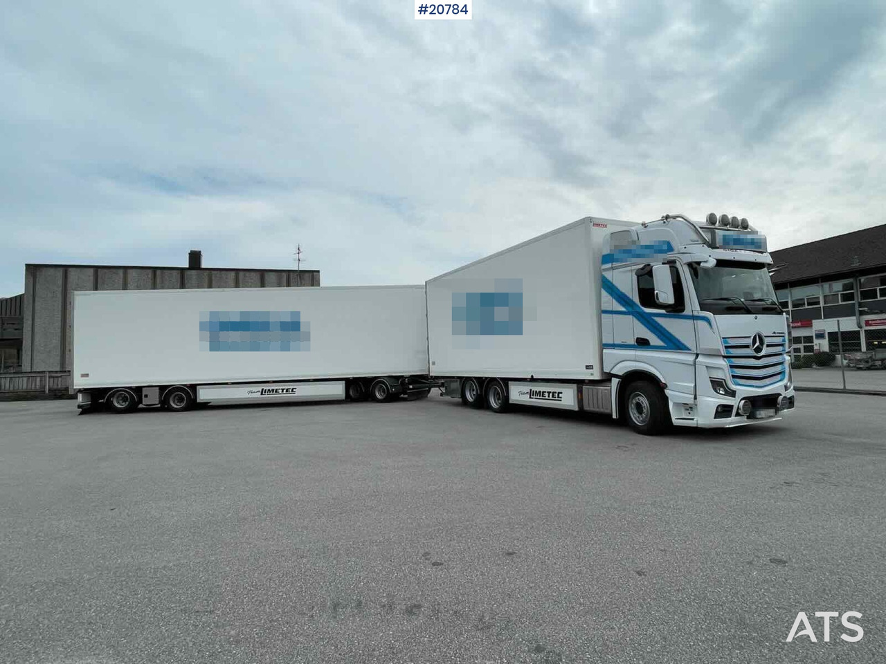 Mercedes Actros - Camion furgon: Foto 1 Mercedes Actros - Camion furgon: Foto 1
