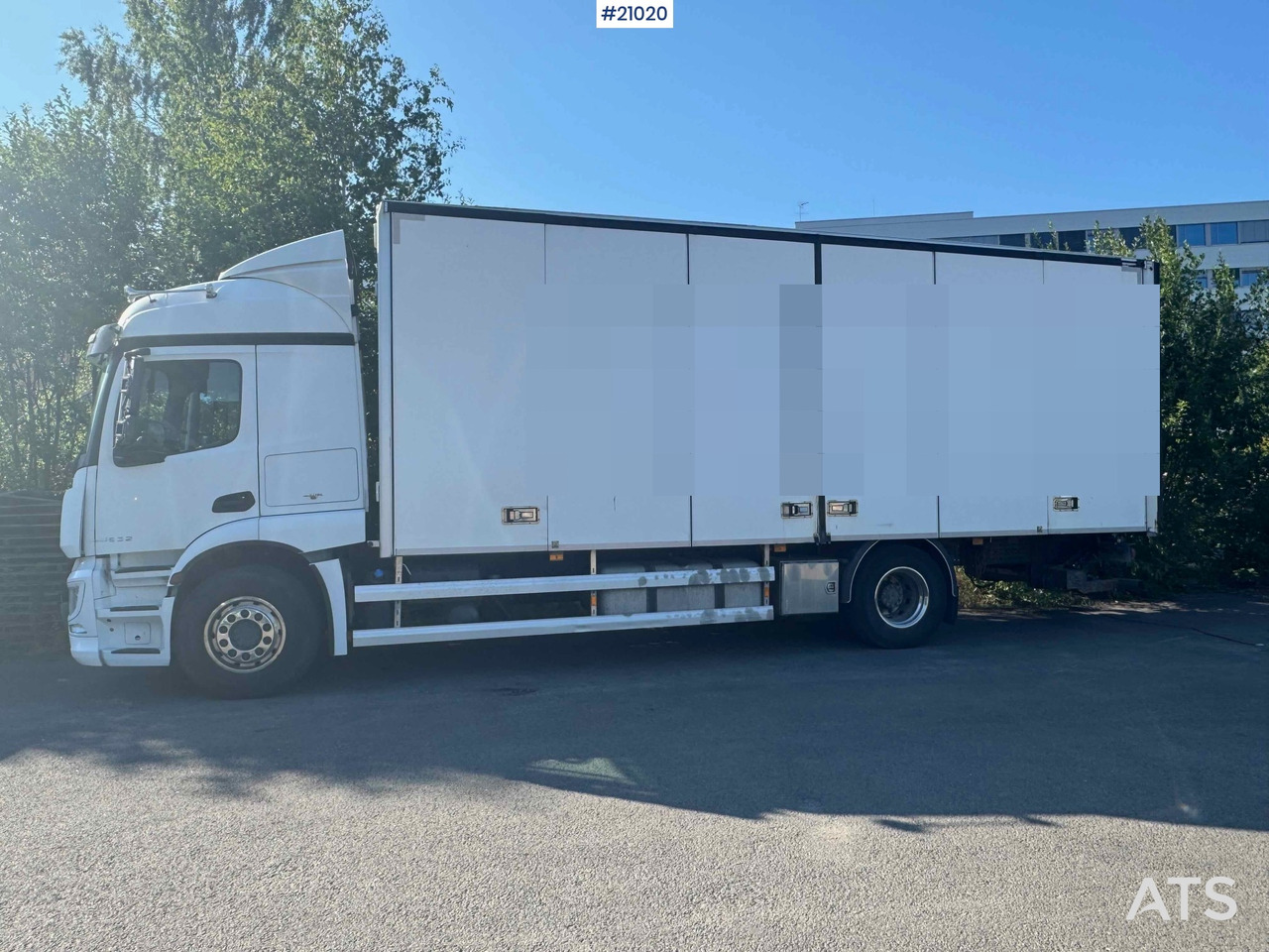 Mercedes Actros - Camion furgon: Foto 3 Mercedes Actros - Camion furgon: Foto 3