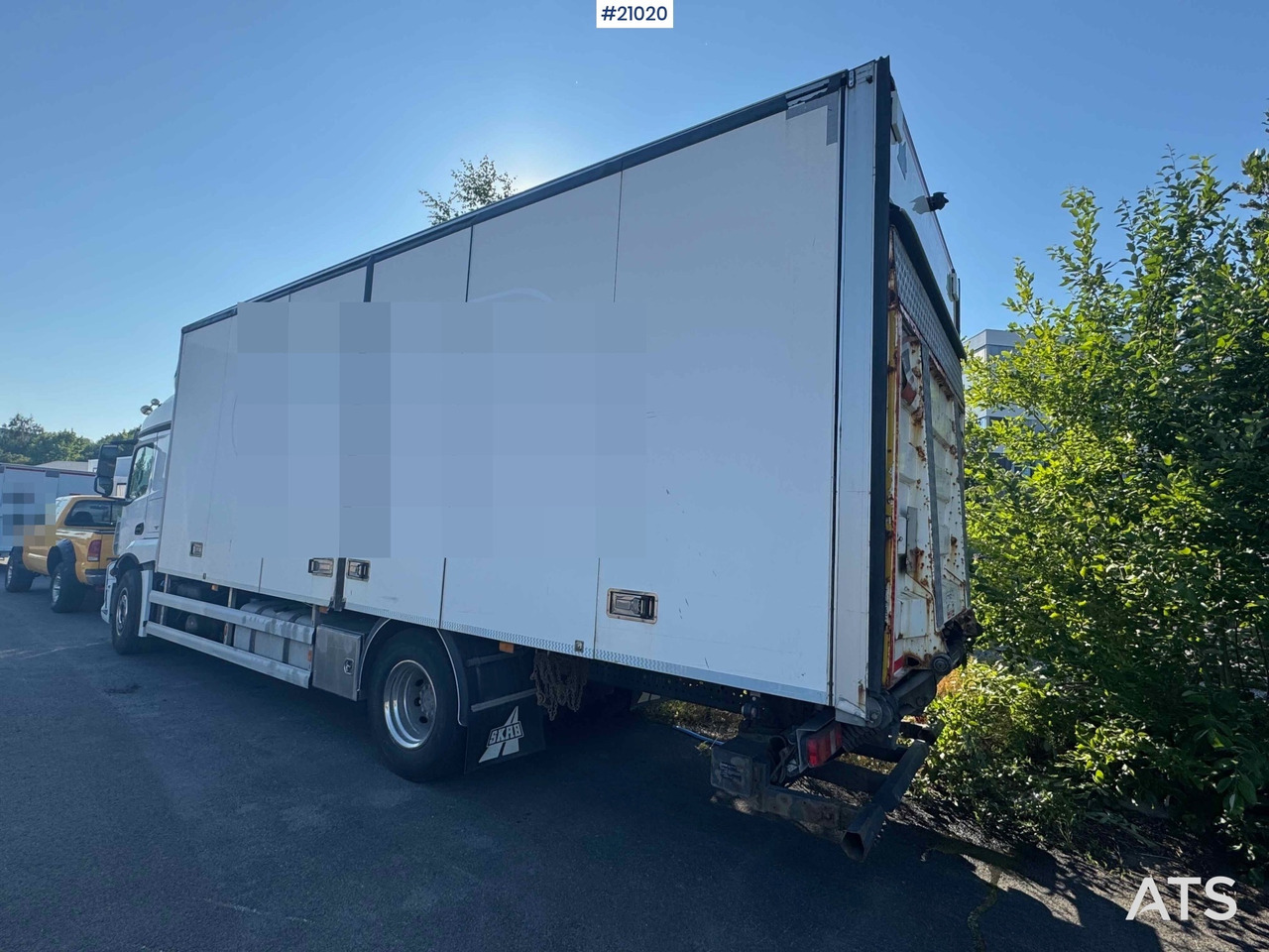 Mercedes Actros - Camion furgon: Foto 4 Mercedes Actros - Camion furgon: Foto 4