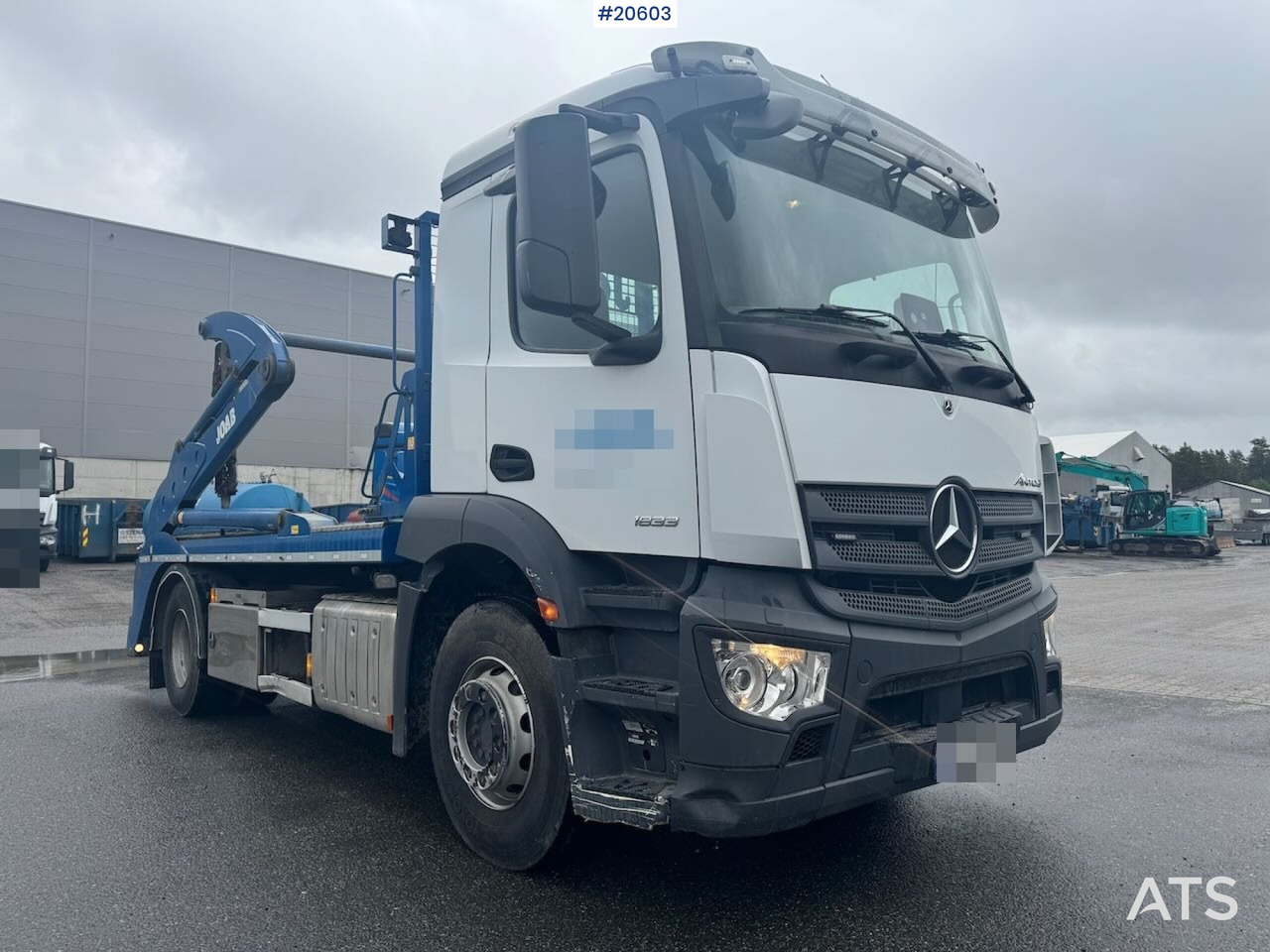 Mercedes Antos 1833 - Camion container de gunoi: Foto 1 Mercedes Antos 1833 - Camion container de gunoi: Foto 1