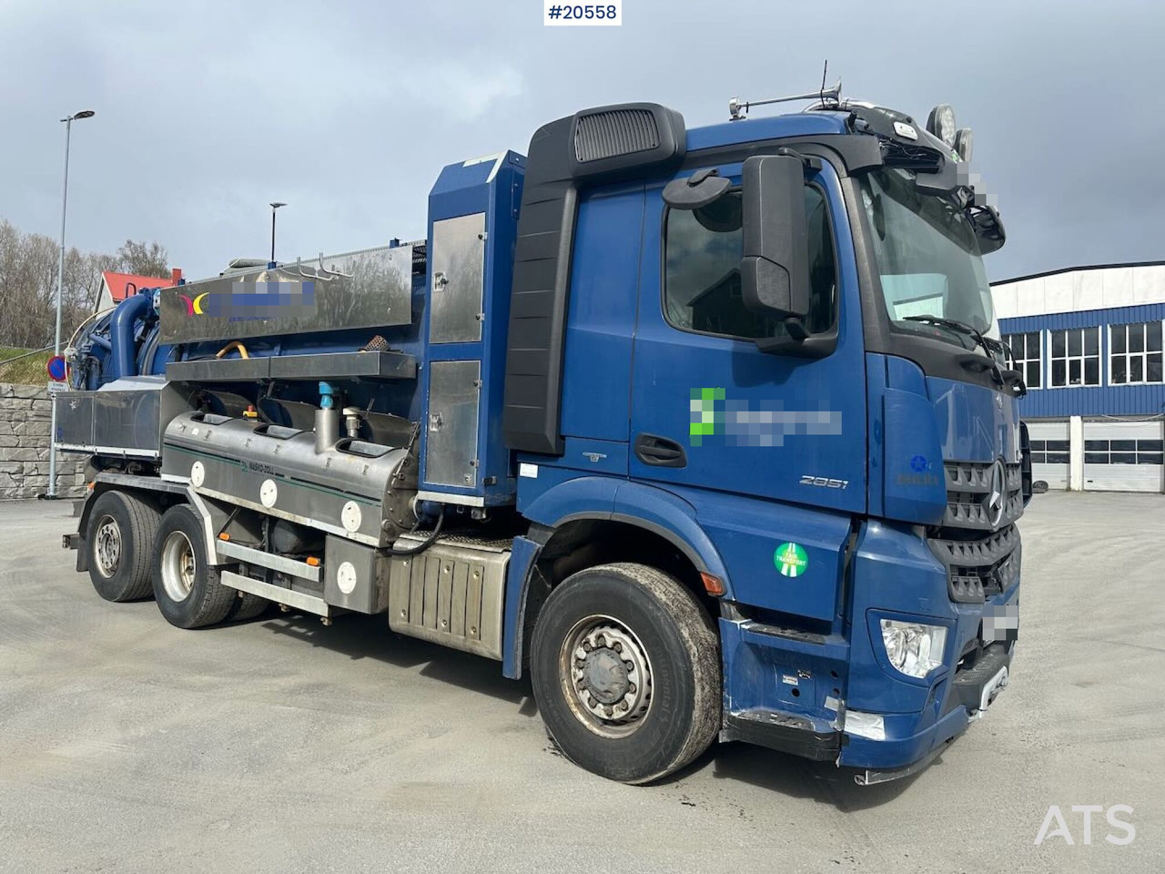 Mercedes Arocs - Maşină pentru vidanjări: Foto 3 Mercedes Arocs - Maşină pentru vidanjări: Foto 3