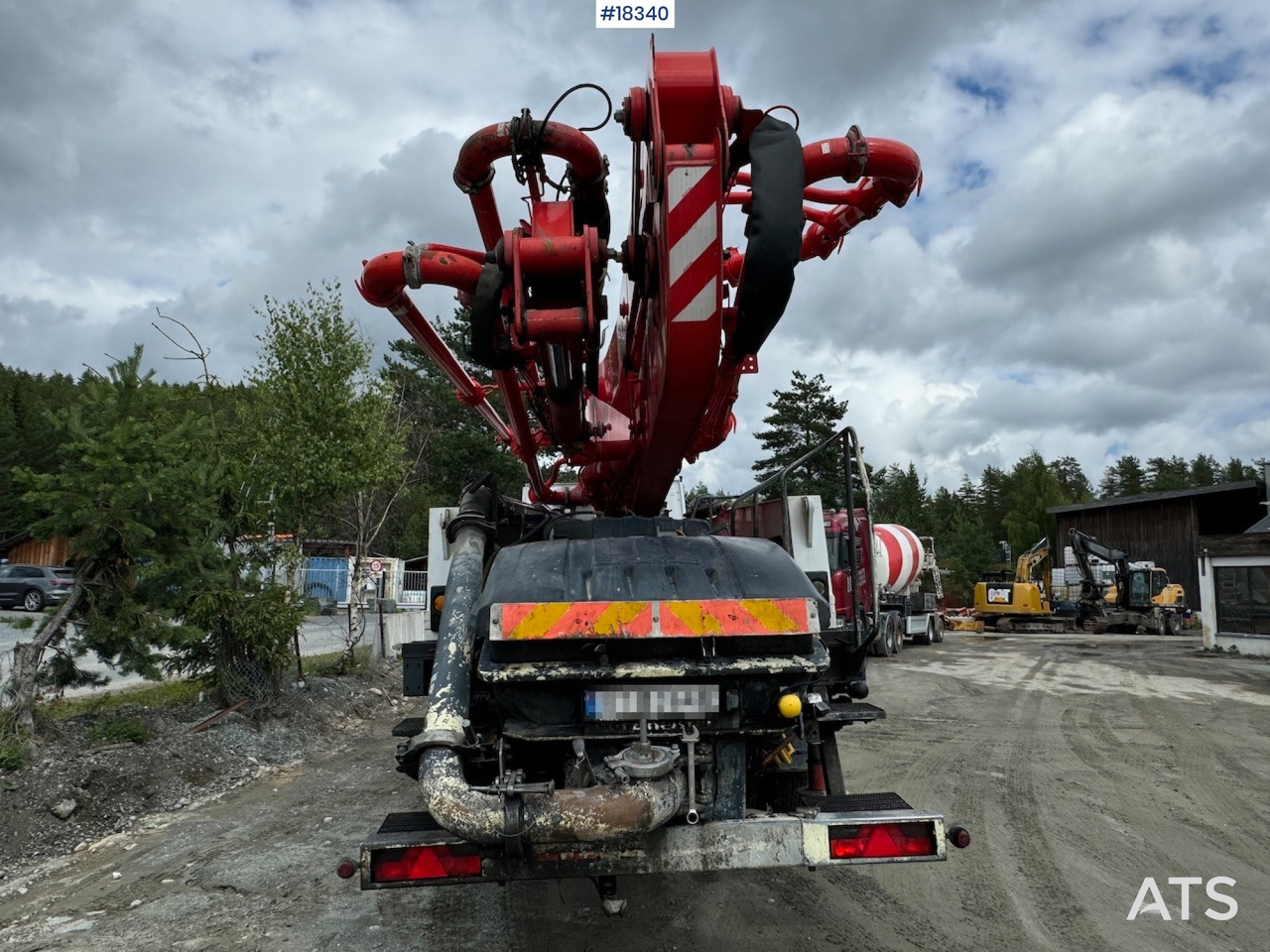 Mercedes Arocs - Autopompă de beton: Foto 4 Mercedes Arocs - Autopompă de beton: Foto 4