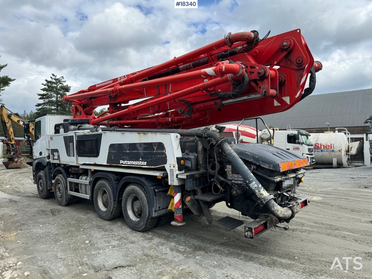 Mercedes Arocs - Autopompă de beton: Foto 5 Mercedes Arocs - Autopompă de beton: Foto 5