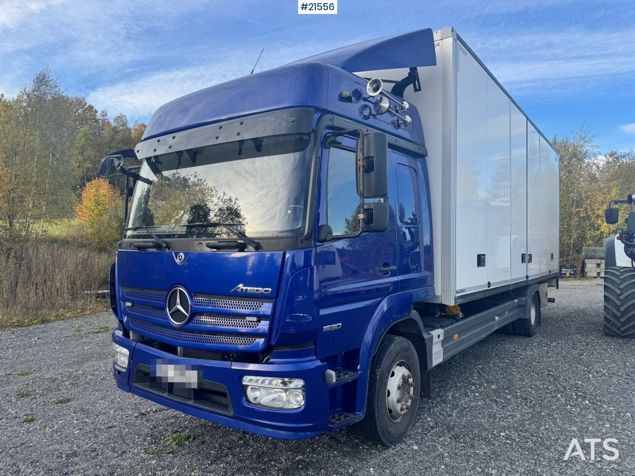 Mercedes Atego 1530 Skapbil m/ Full Sideåpning - Camion furgon: Foto 1 Mercedes Atego 1530 Skapbil m/ Full Sideåpning - Camion furgon: Foto 1