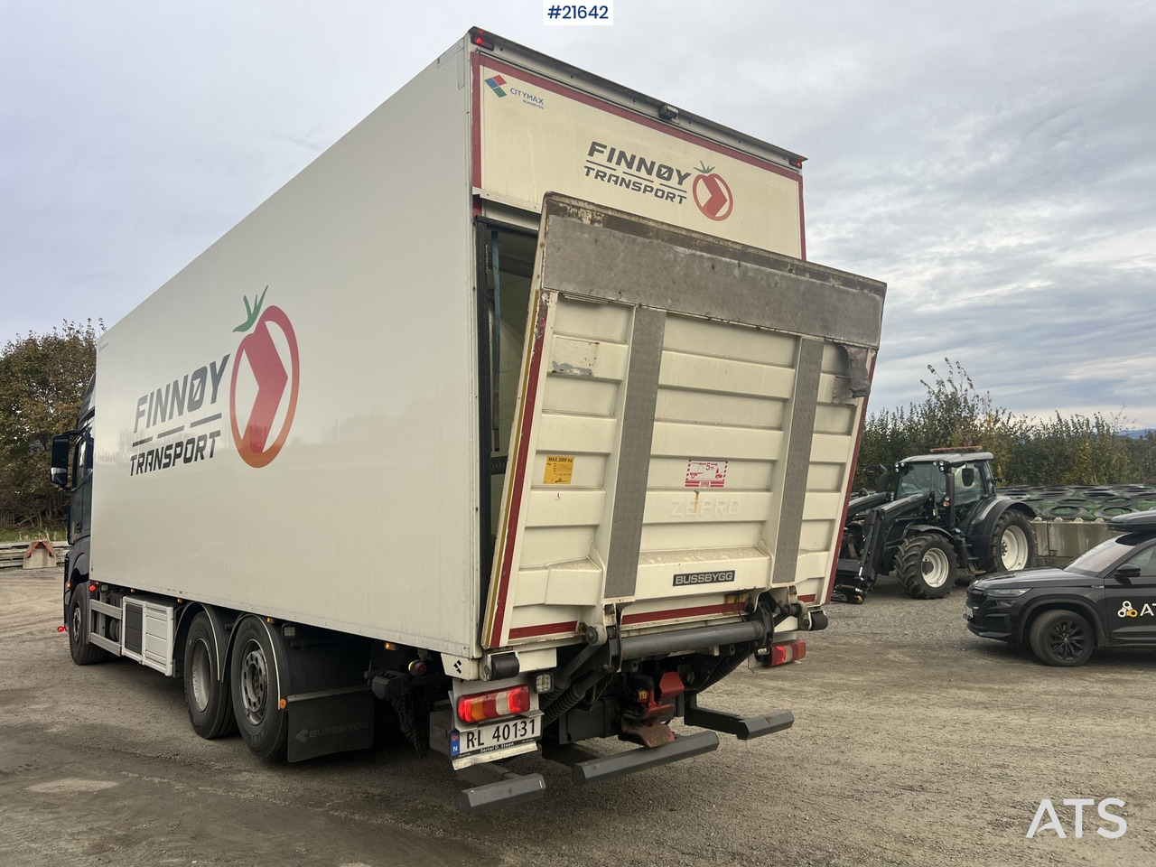 Camion furgon Mercedes-Benz Actrox 6x2 skapbil m/ kjøl/frys aggregat: Foto 19 Camion furgon Mercedes-Benz Actrox 6x2 skapbil m/ kjøl/frys aggregat: Foto 19