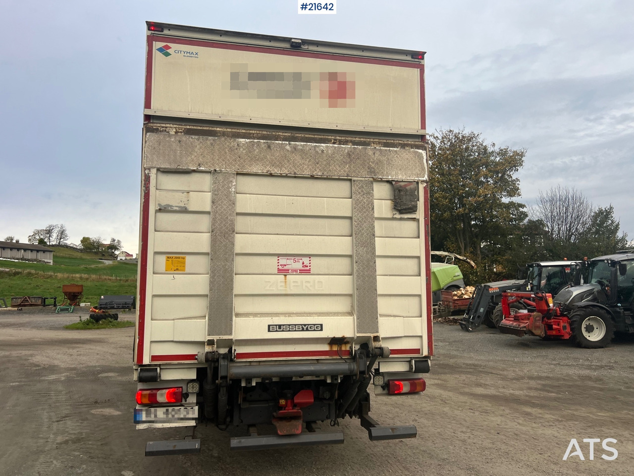 Camion furgon Mercedes-Benz Actrox 6x2 skapbil m/ kjøl/frys aggregat: Foto 8 Camion furgon Mercedes-Benz Actrox 6x2 skapbil m/ kjøl/frys aggregat: Foto 8