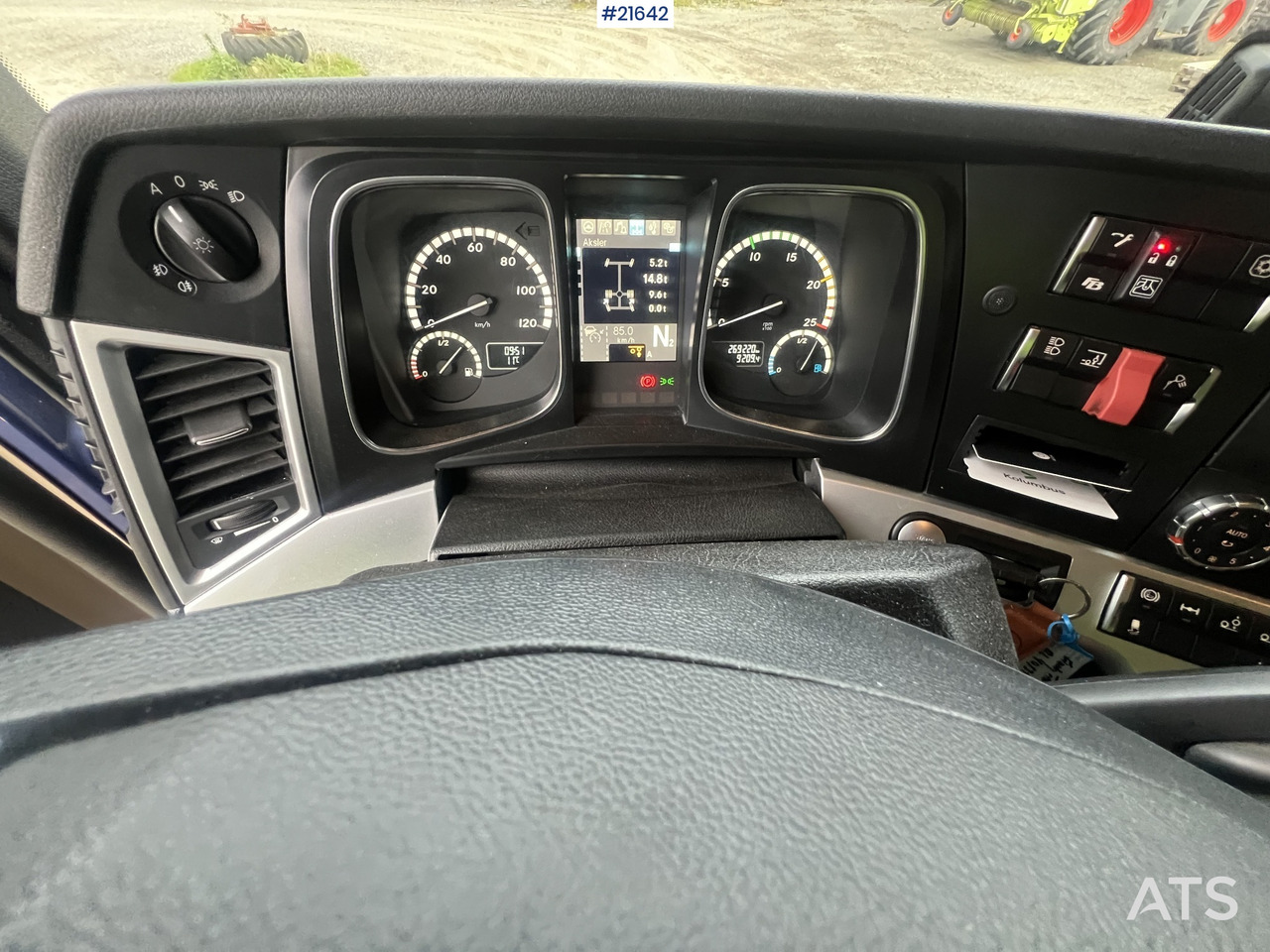 Camion furgon Mercedes-Benz Actrox 6x2 skapbil m/ kjøl/frys aggregat: Foto 35 Camion furgon Mercedes-Benz Actrox 6x2 skapbil m/ kjøl/frys aggregat: Foto 35