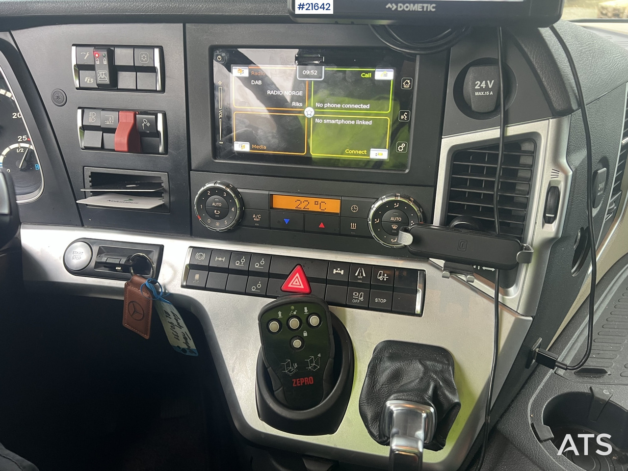 Camion furgon Mercedes-Benz Actrox 6x2 skapbil m/ kjøl/frys aggregat: Foto 39 Camion furgon Mercedes-Benz Actrox 6x2 skapbil m/ kjøl/frys aggregat: Foto 39