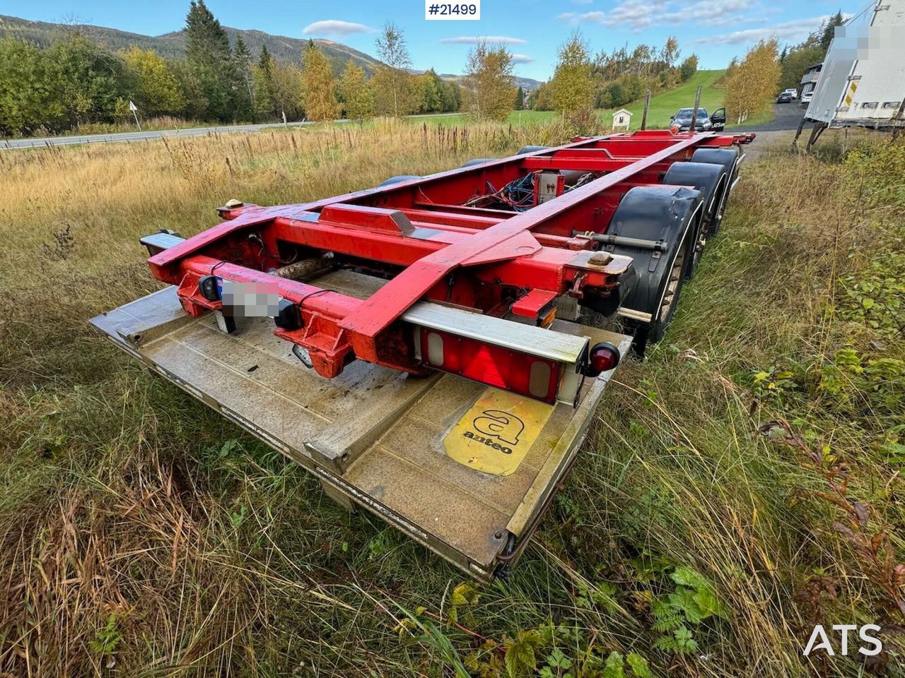 Narko Containerhenger - Remorcă transport containere/ Swap body: Foto 5 Narko Containerhenger - Remorcă transport containere/ Swap body: Foto 5