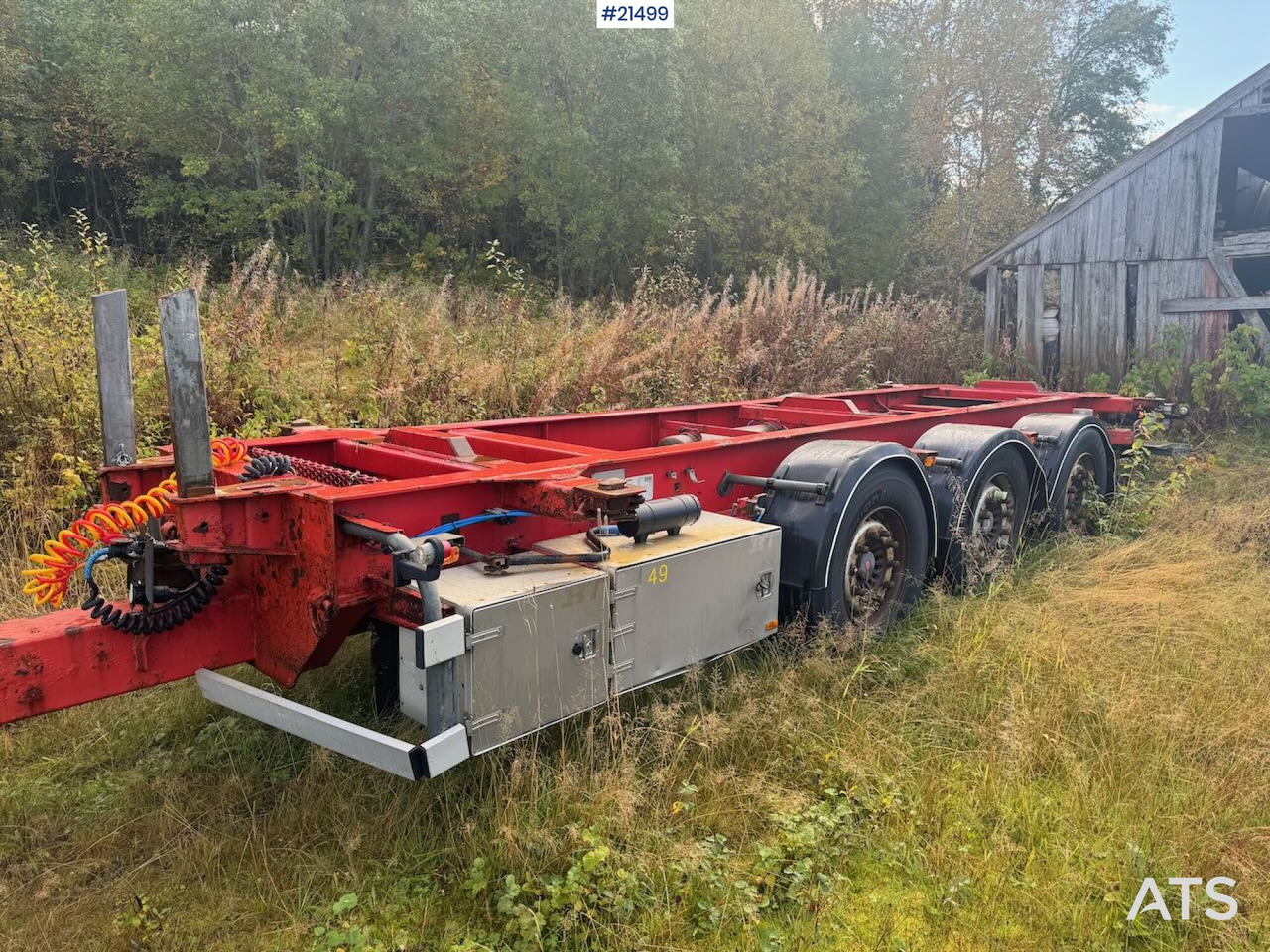 Narko Containerhenger - Remorcă transport containere/ Swap body: Foto 1 Narko Containerhenger - Remorcă transport containere/ Swap body: Foto 1