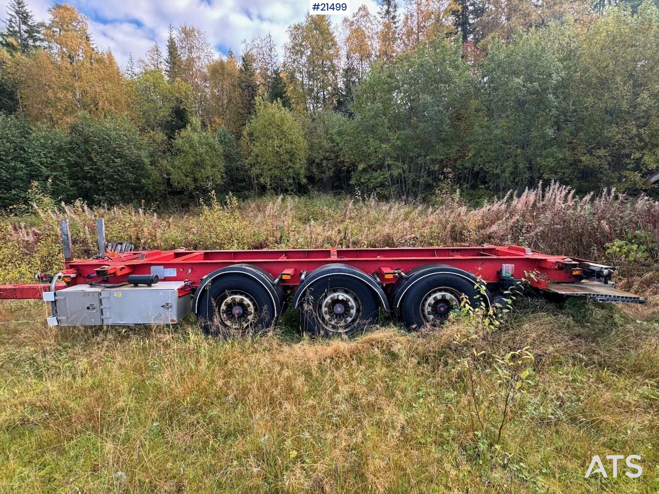 Narko Containerhenger - Remorcă transport containere/ Swap body: Foto 2 Narko Containerhenger - Remorcă transport containere/ Swap body: Foto 2