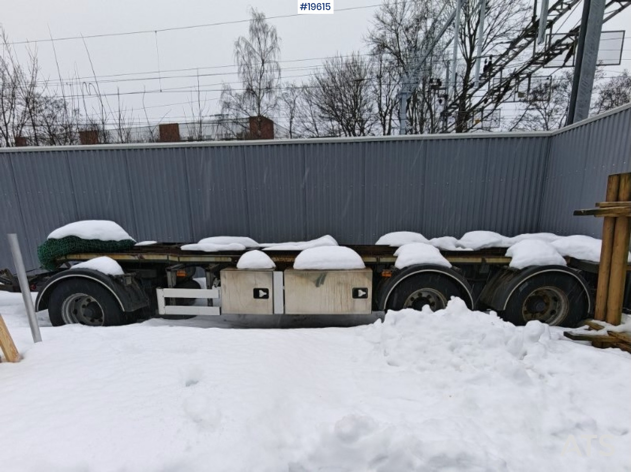 Nor-Slep Krokhenger - Remorcă abroll/ Skiploader: Foto 4 Nor-Slep Krokhenger - Remorcă abroll/ Skiploader: Foto 4