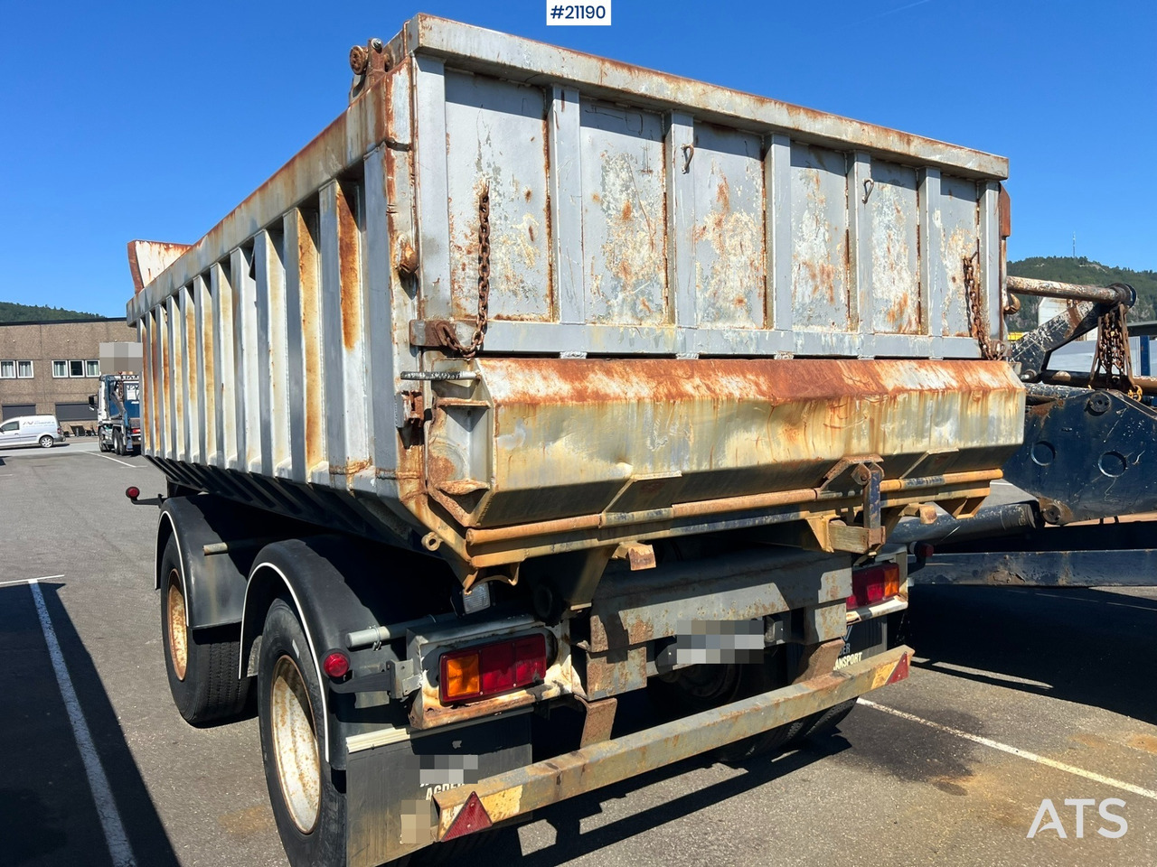 Norslep 2 akslet - Remorcă basculantă: Foto 5 Norslep 2 akslet - Remorcă basculantă: Foto 5