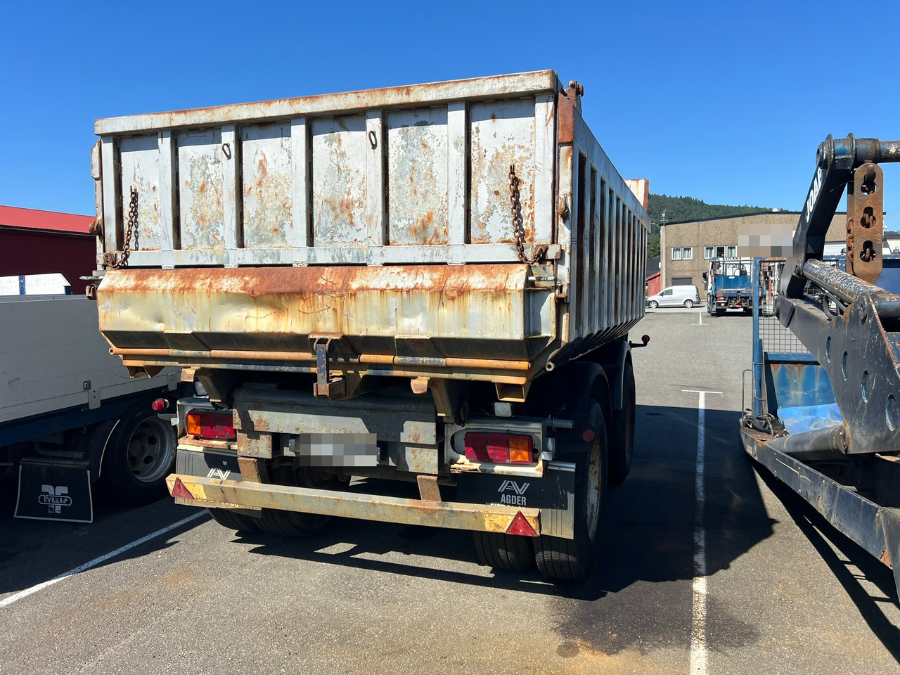Norslep 2 akslet - Remorcă basculantă: Foto 1 Norslep 2 akslet - Remorcă basculantă: Foto 1