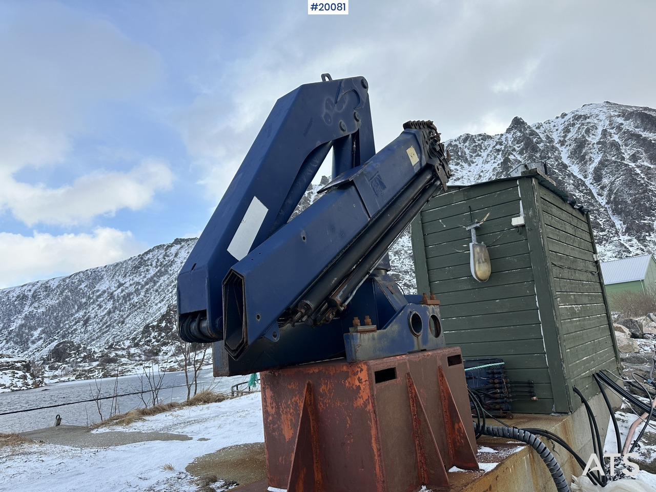 Palfinger PK 14080 C kran m/ hydraulikk pumpe - Macara montată: Foto 4 Palfinger PK 14080 C kran m/ hydraulikk pumpe - Macara montată: Foto 4