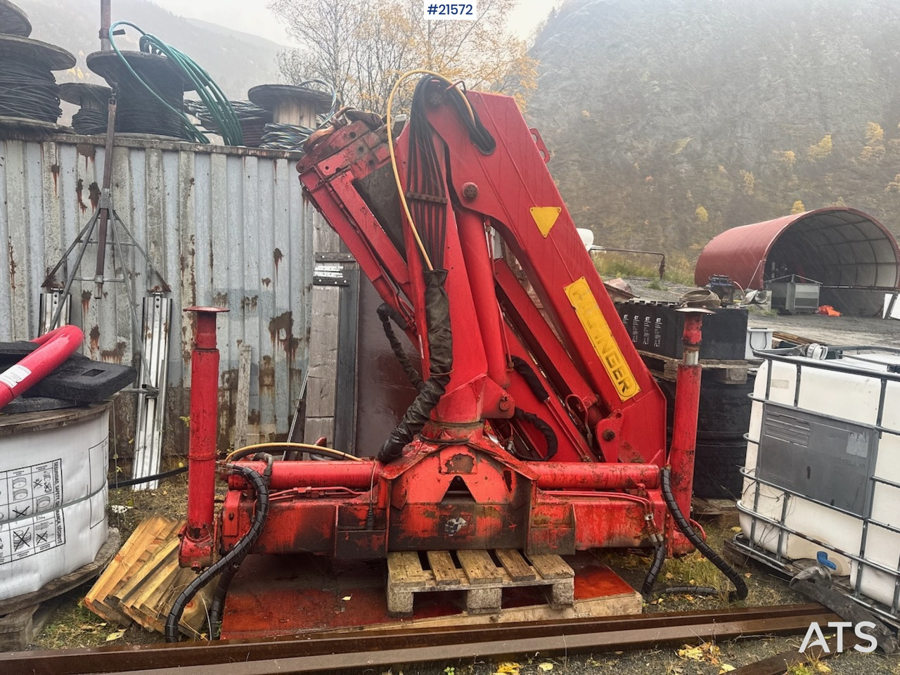 Palfinger PK10500 Kran - Macara montată: Foto 1 Palfinger PK10500 Kran - Macara montată: Foto 1