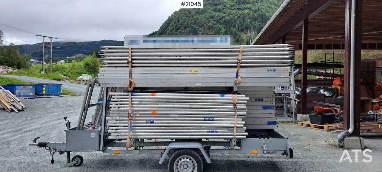 Temared Temared stillashenger m/ 162m2 stillas - Remorcă: Foto 3 Temared Temared stillashenger m/ 162m2 stillas - Remorcă: Foto 3