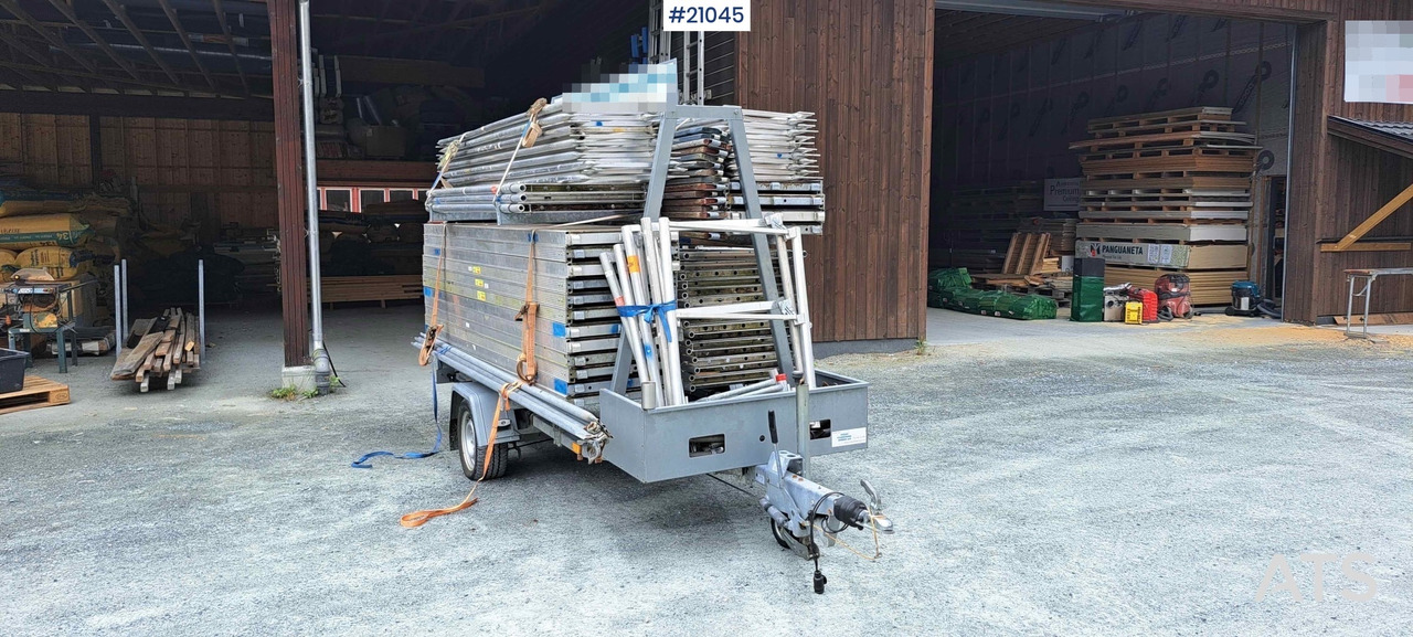 Temared Temared stillashenger m/ 162m2 stillas - Remorcă: Foto 1 Temared Temared stillashenger m/ 162m2 stillas - Remorcă: Foto 1