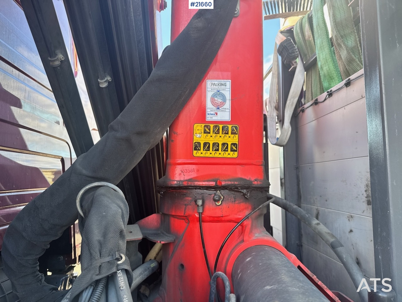 Camion cu macara Renault Renault T380 6x2 Kranbil m/ 19 t/m Palfinger: Foto 17 Camion cu macara Renault Renault T380 6x2 Kranbil m/ 19 t/m Palfinger: Foto 17