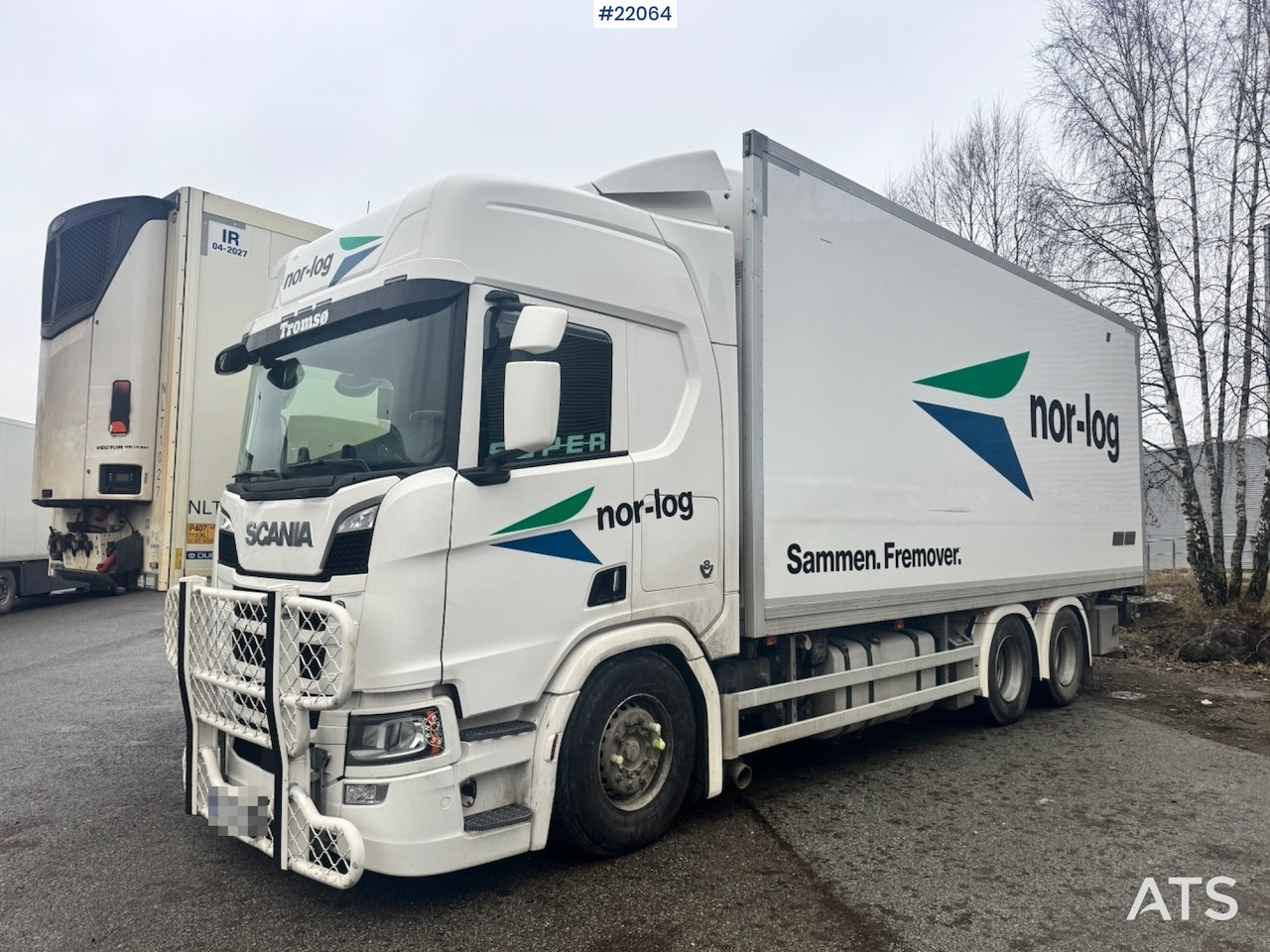 Scania 2022 Scania R660 6x4 Skapbil m/ Kjøl/frys aggregat. - Camion furgon: Foto 3 Scania 2022 Scania R660 6x4 Skapbil m/ Kjøl/frys aggregat. - Camion furgon: Foto 3