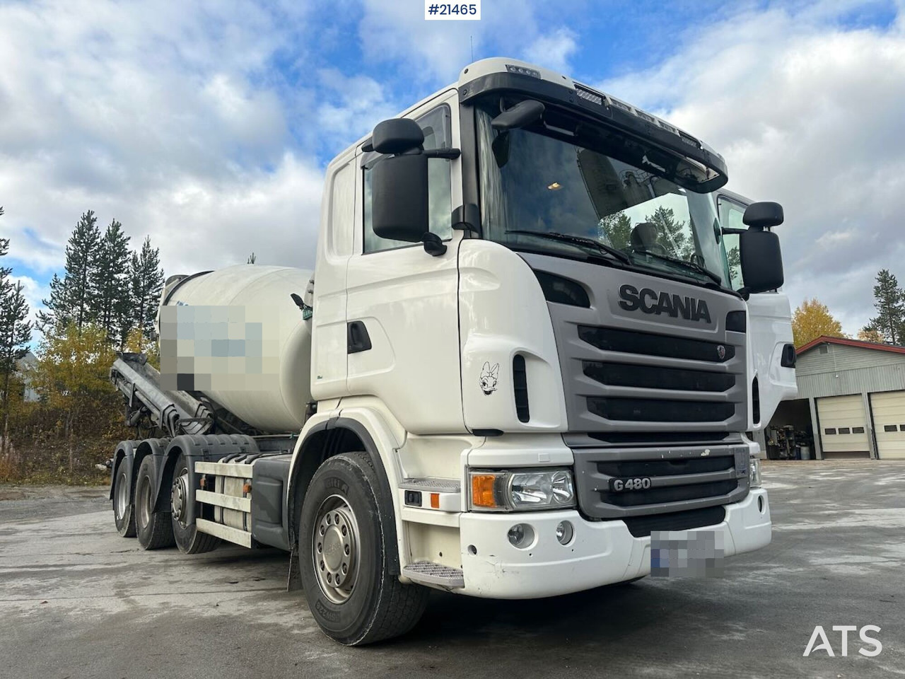 Scania G480 - Autobetonieră: Foto 1 Scania G480 - Autobetonieră: Foto 1