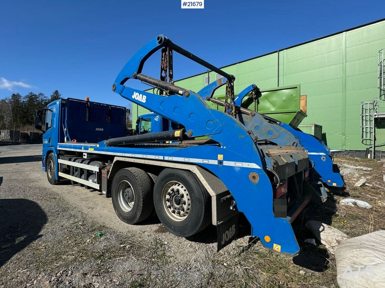 Scania P340 6x2 Liftdumper m/ Joab påbygg SE VIDEO - Camion container de gunoi: Foto 4 Scania P340 6x2 Liftdumper m/ Joab påbygg SE VIDEO - Camion container de gunoi: Foto 4