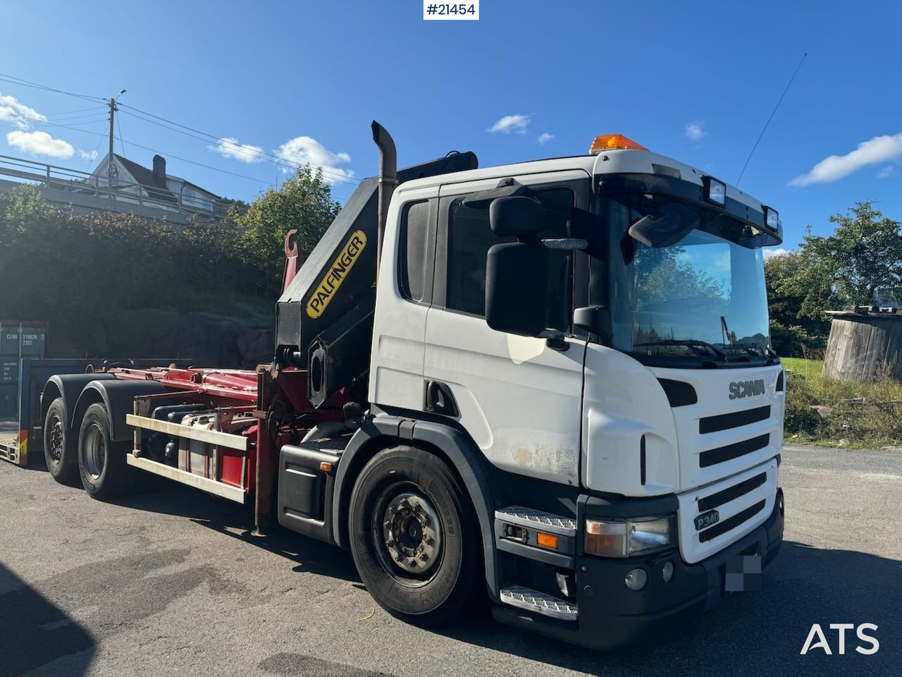 Scania P340 - Camion cu macara: Foto 1 Scania P340 - Camion cu macara: Foto 1