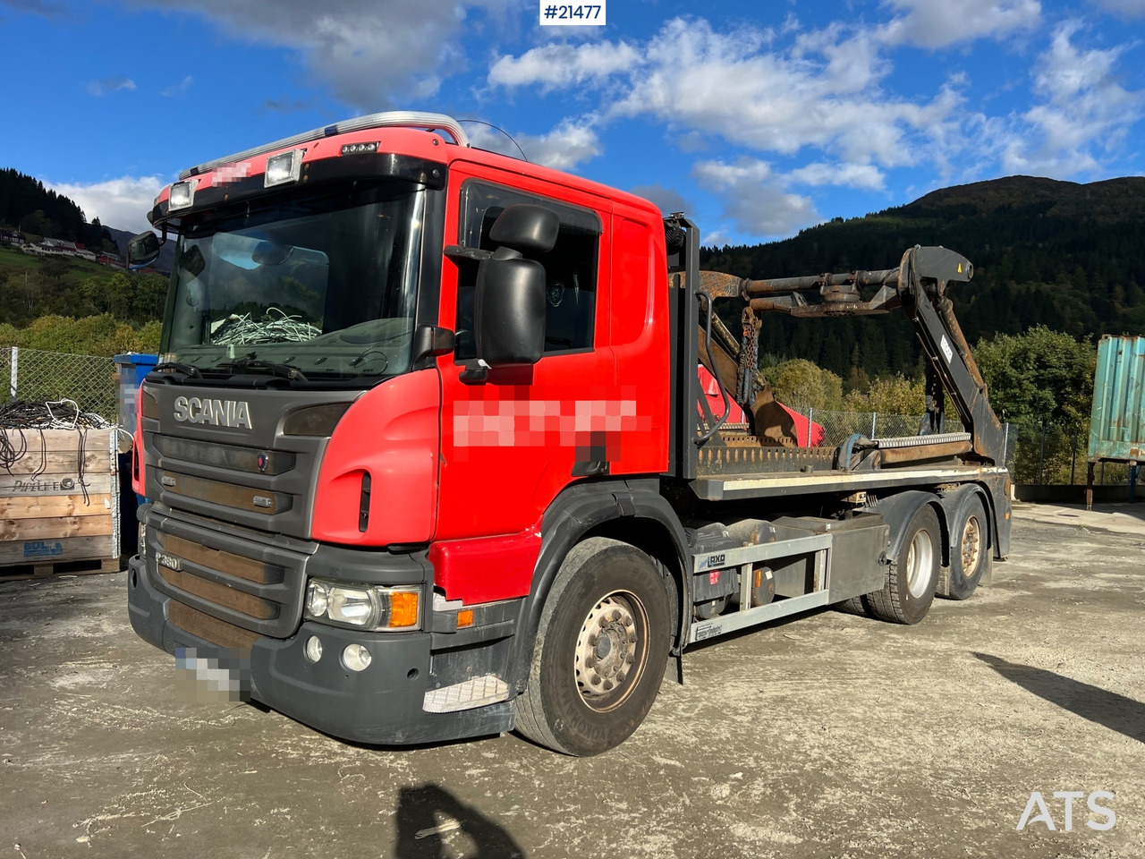 Scania P360 Liftdumper m/ rotator - Camion transport containere/ Swap body: Foto 2 Scania P360 Liftdumper m/ rotator - Camion transport containere/ Swap body: Foto 2