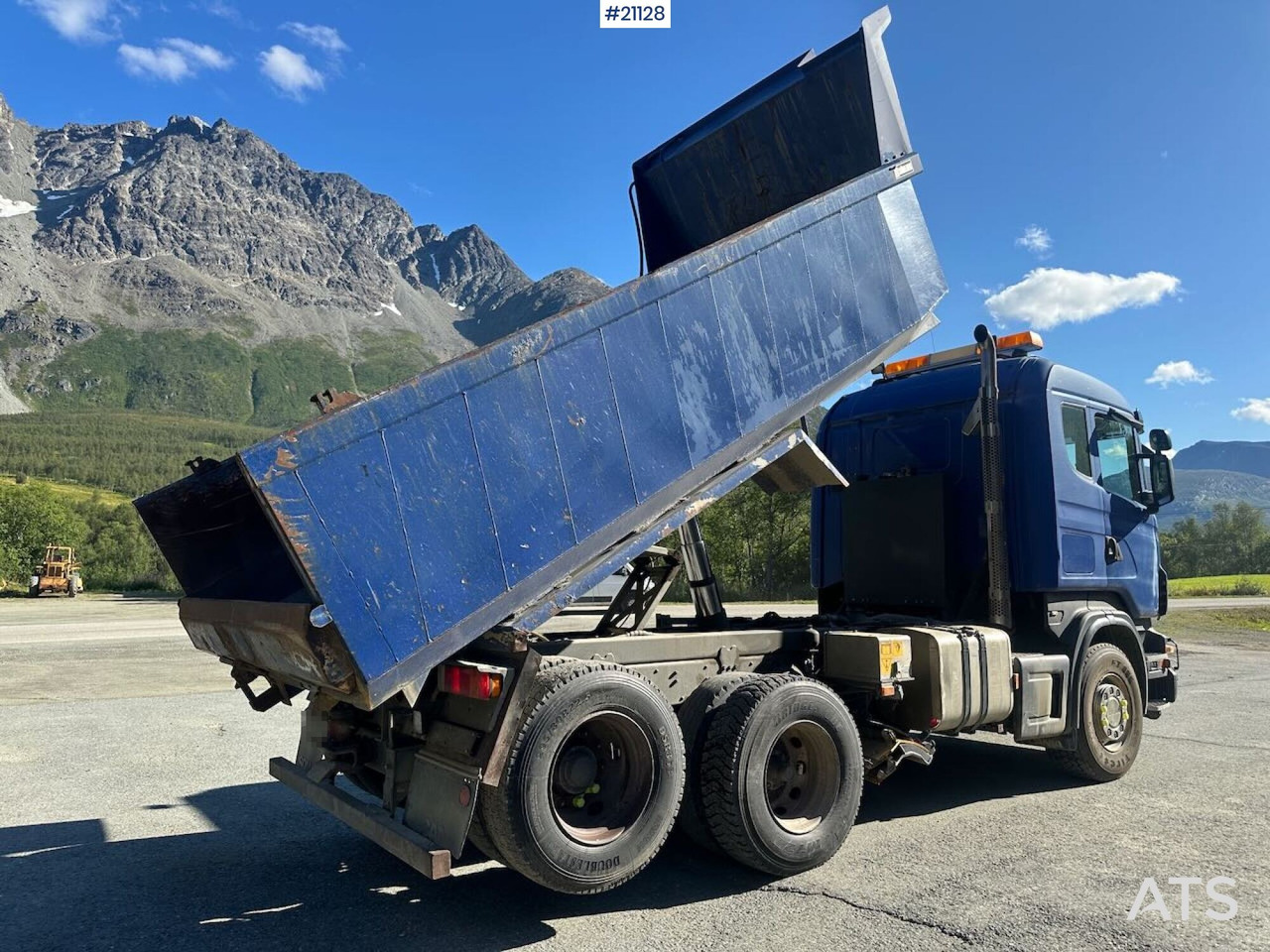 Camion basculantă Scania R500 6x2 brøyterigget tippbil: Foto 7