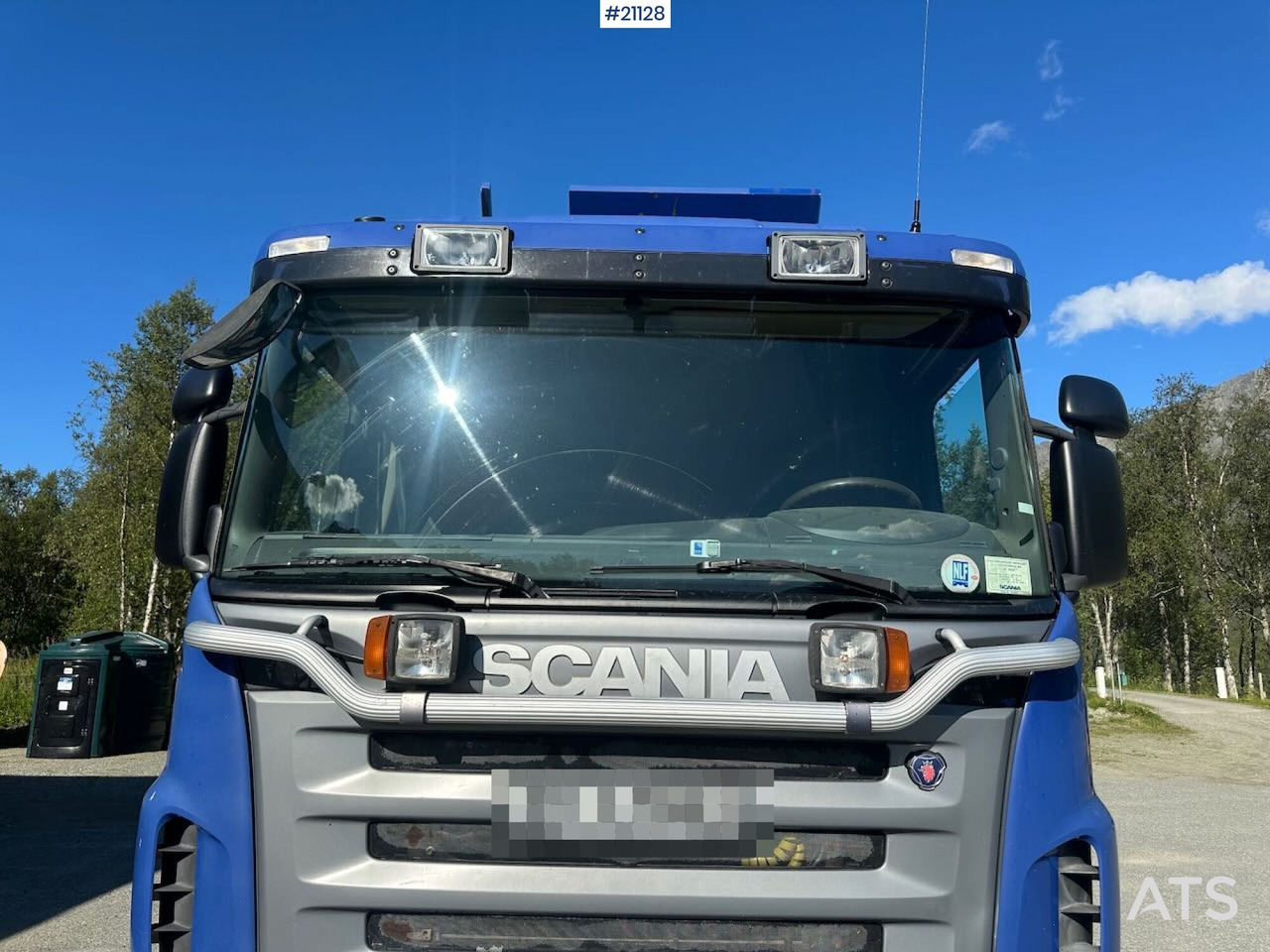 Camion basculantă Scania R500 6x2 brøyterigget tippbil: Foto 13