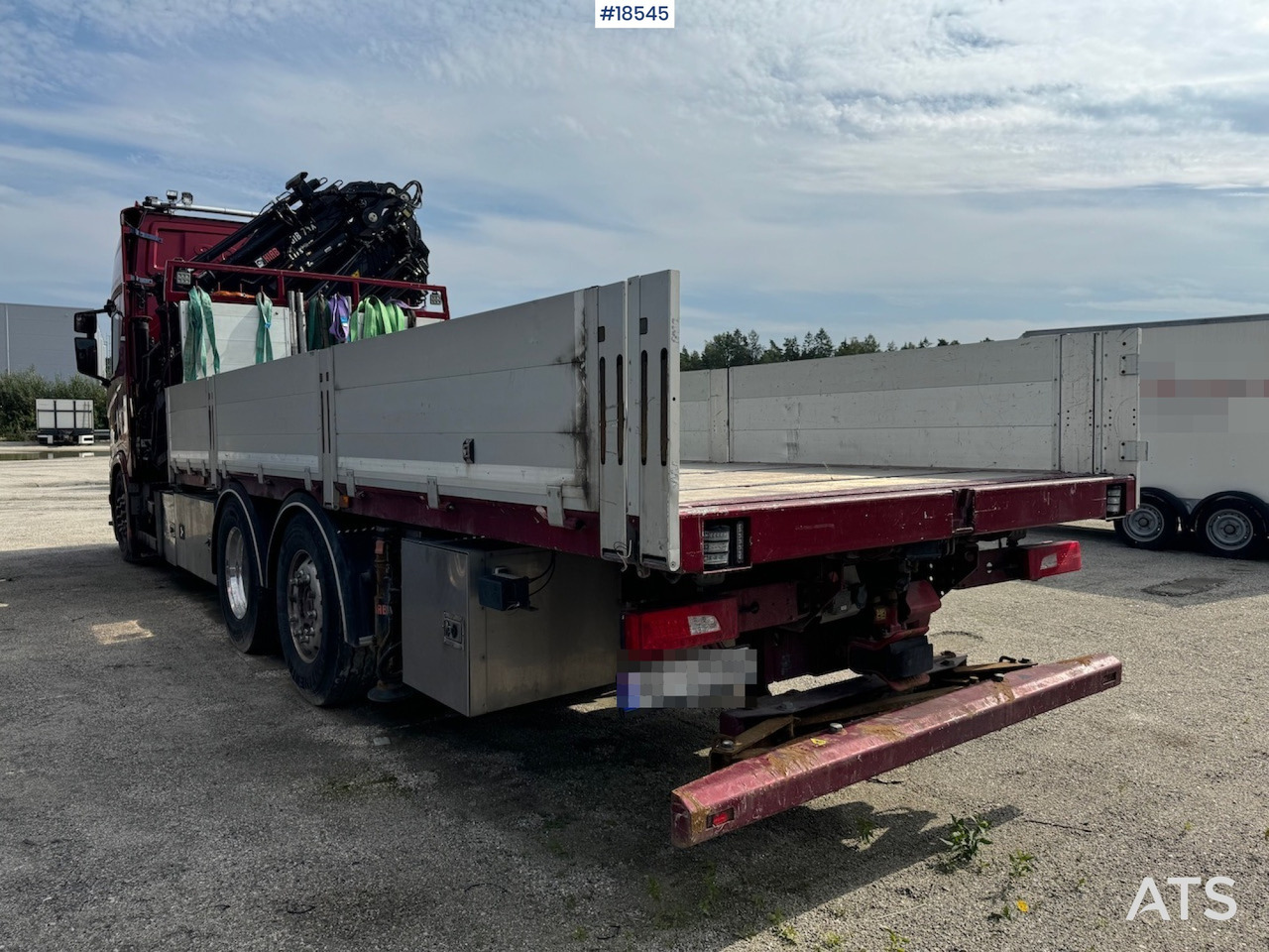 Scania R500 - Camion platformă, Camion cu macara: Foto 5 Scania R500 - Camion platformă, Camion cu macara: Foto 5