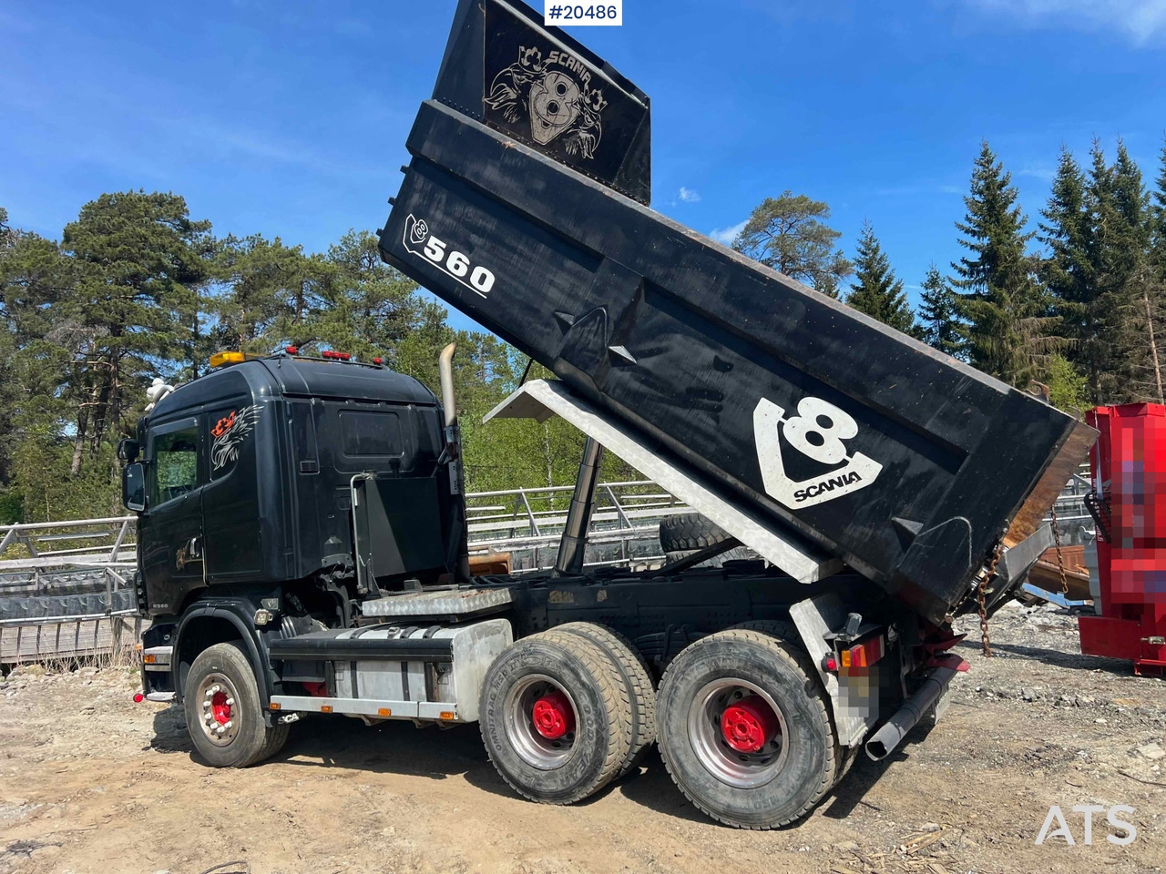 Camion basculantă Scania R560: Foto 16 Camion basculantă Scania R560: Foto 16