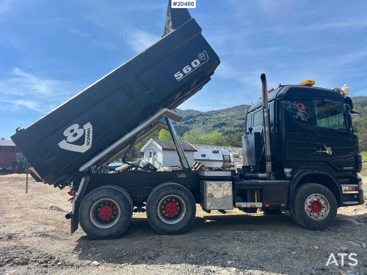 Camion basculantă Scania R560: Foto 12 Camion basculantă Scania R560: Foto 12