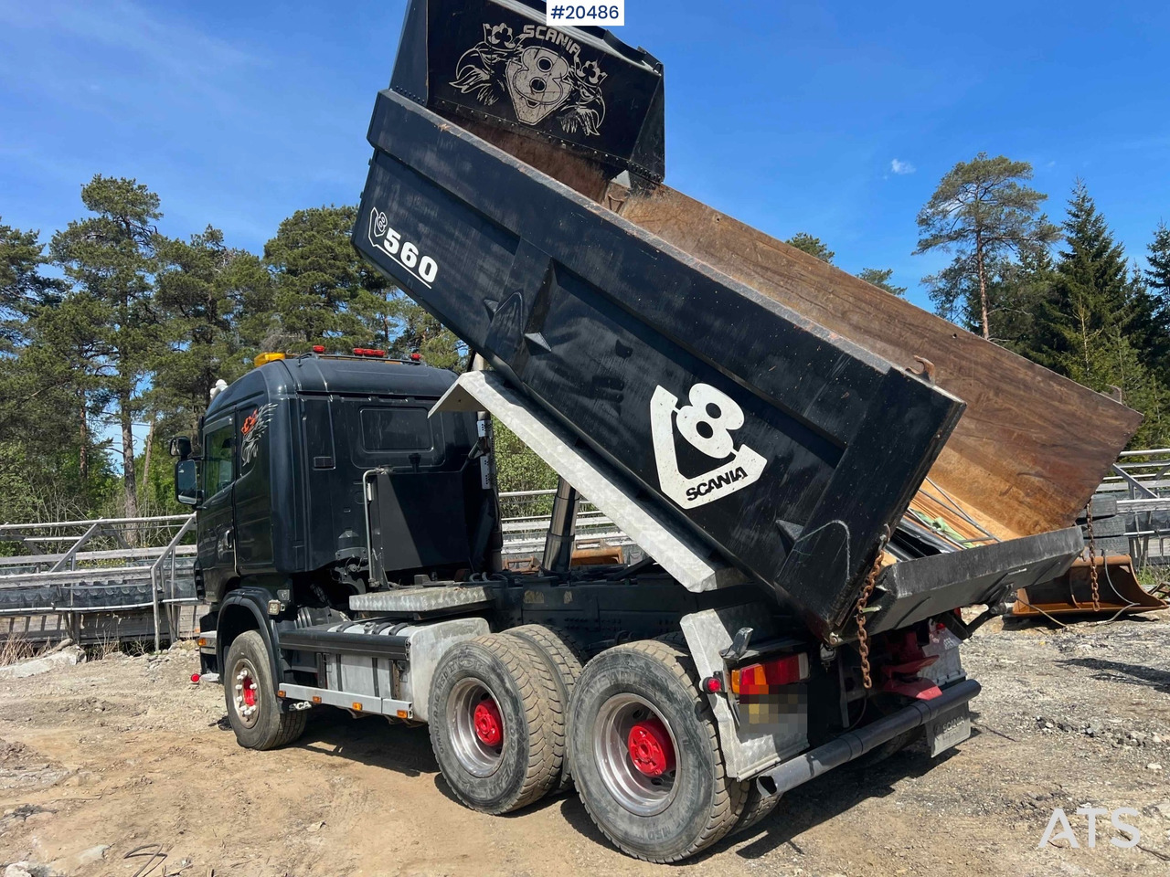 Camion basculantă Scania R560: Foto 15 Camion basculantă Scania R560: Foto 15