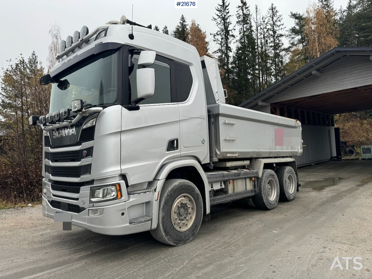 Scania R580 6x4 Brøyterigget Tippbil - Camion basculantă: Foto 2 Scania R580 6x4 Brøyterigget Tippbil - Camion basculantă: Foto 2