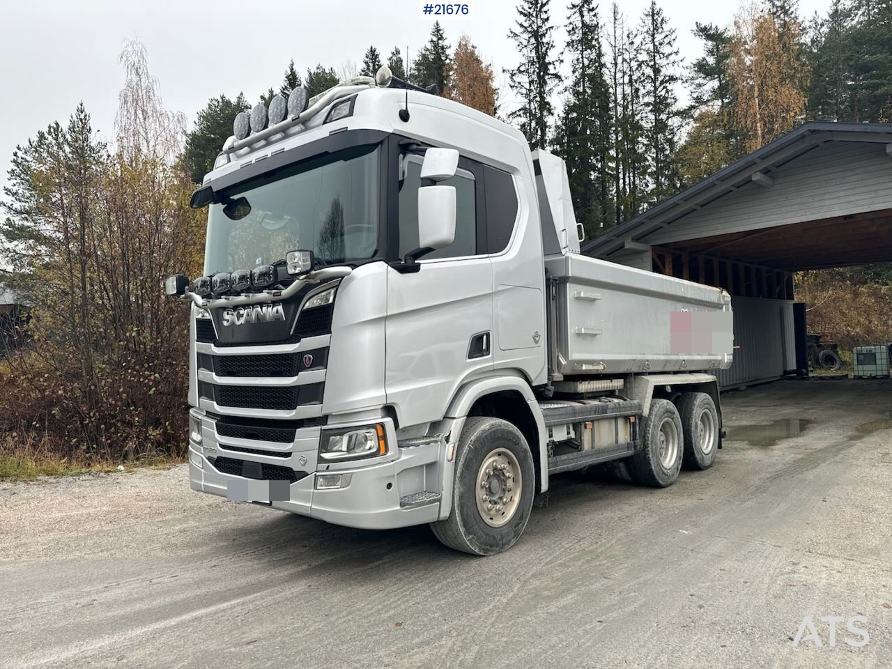 Scania R580 6x4 Brøyterigget Tippbil - Camion basculantă: Foto 1 Scania R580 6x4 Brøyterigget Tippbil - Camion basculantă: Foto 1