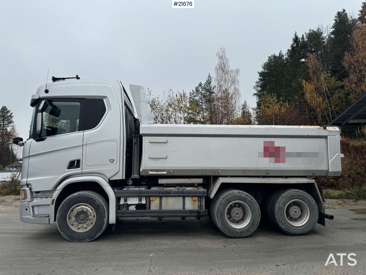 Scania R580 6x4 Brøyterigget Tippbil - Camion basculantă: Foto 4 Scania R580 6x4 Brøyterigget Tippbil - Camion basculantă: Foto 4