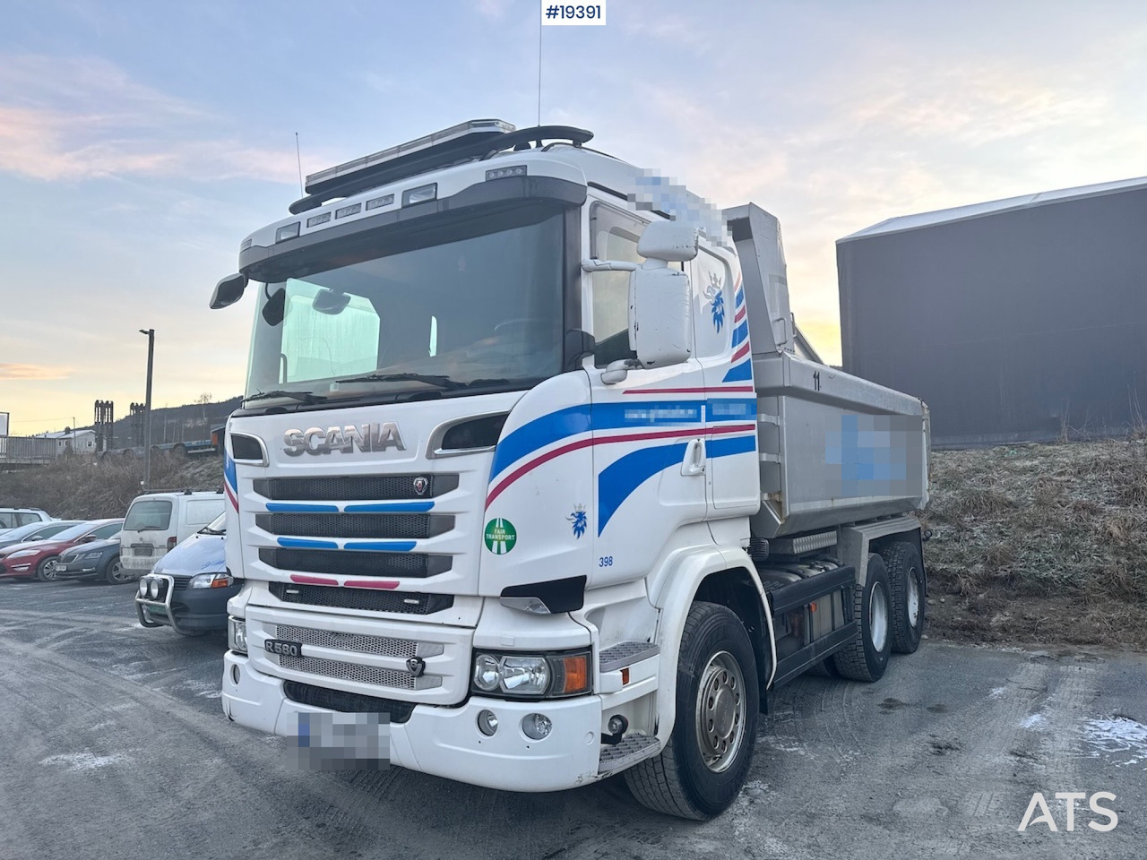 Scania R580 - Camion basculantă: Foto 1 Scania R580 - Camion basculantă: Foto 1