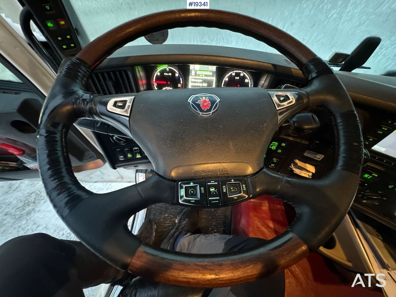 Camion furgon Scania R580: Foto 38