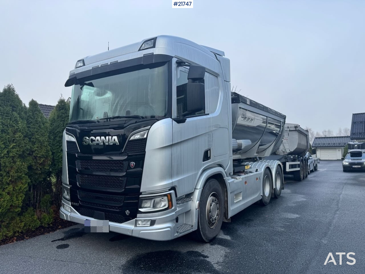 Scania R660 6X4 Asfaltbil m/ Carnehl asfaltkjerre - Camion basculantă: Foto 1 Scania R660 6X4 Asfaltbil m/ Carnehl asfaltkjerre - Camion basculantă: Foto 1