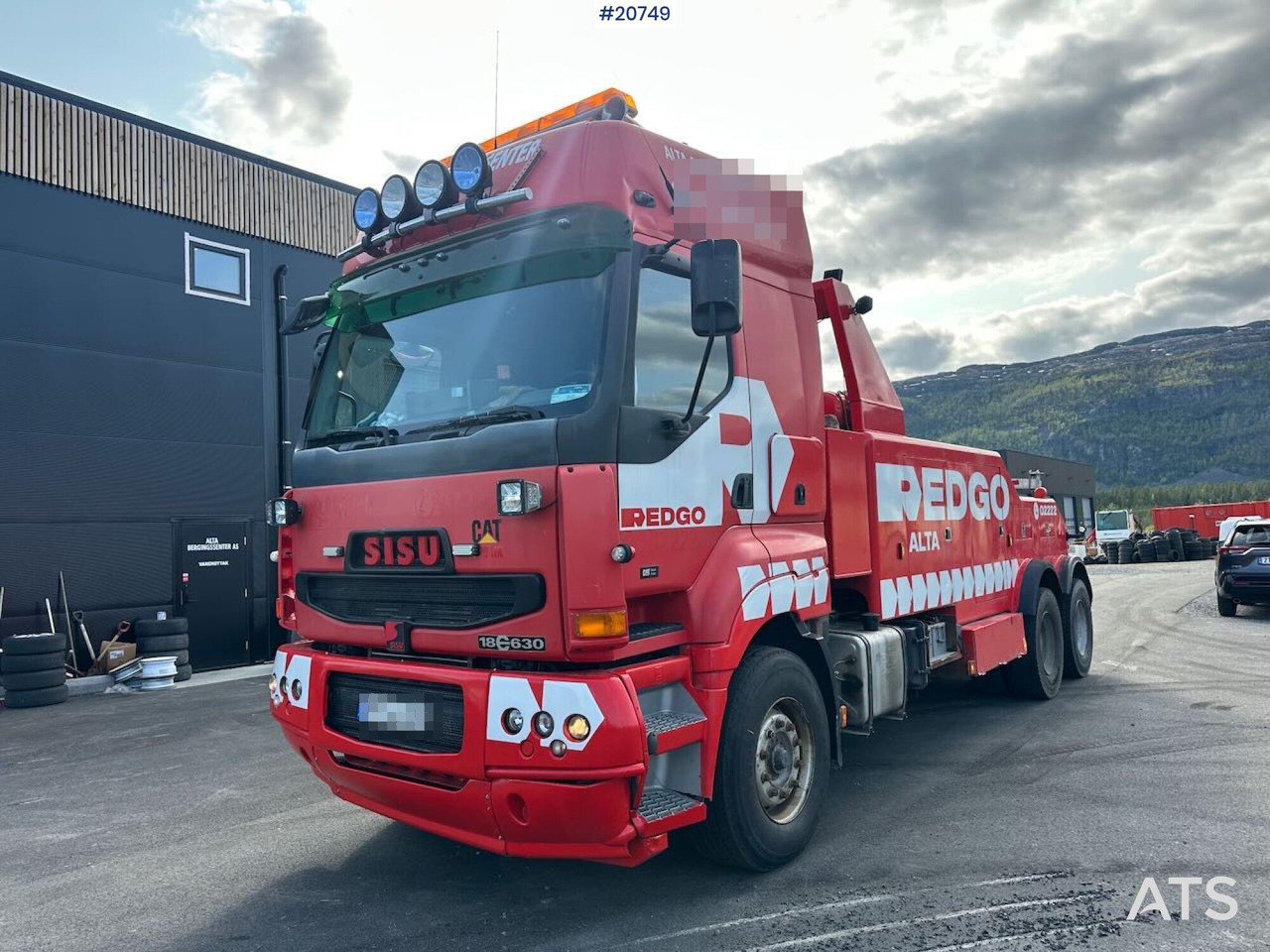 Sisu E18M 6x4 tungberger m/ EKA påbygg og kjettinger. SE VIDEO - Maşină de tractare: Foto 1 Sisu E18M 6x4 tungberger m/ EKA påbygg og kjettinger. SE VIDEO - Maşină de tractare: Foto 1