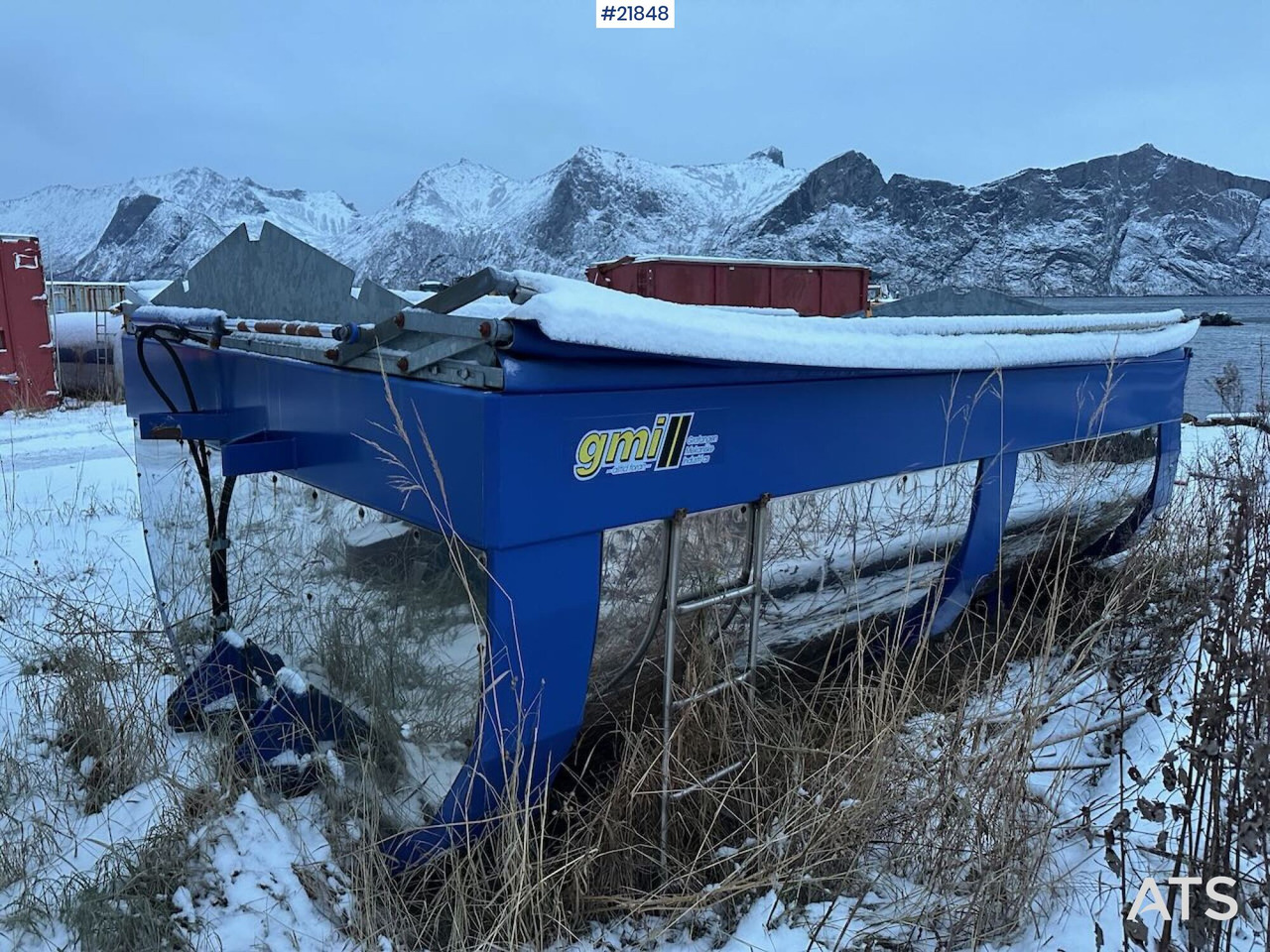 GMI Asfaltbalje - Suprastructură interschimbabilă/ Container, Maşină de asfaltat: Foto 5 GMI Asfaltbalje - Suprastructură interschimbabilă/ Container, Maşină de asfaltat: Foto 5