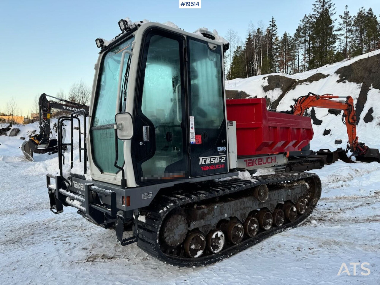 Takeuchi TCR50-2 - Autobasculantă: Foto 2 Takeuchi TCR50-2 - Autobasculantă: Foto 2