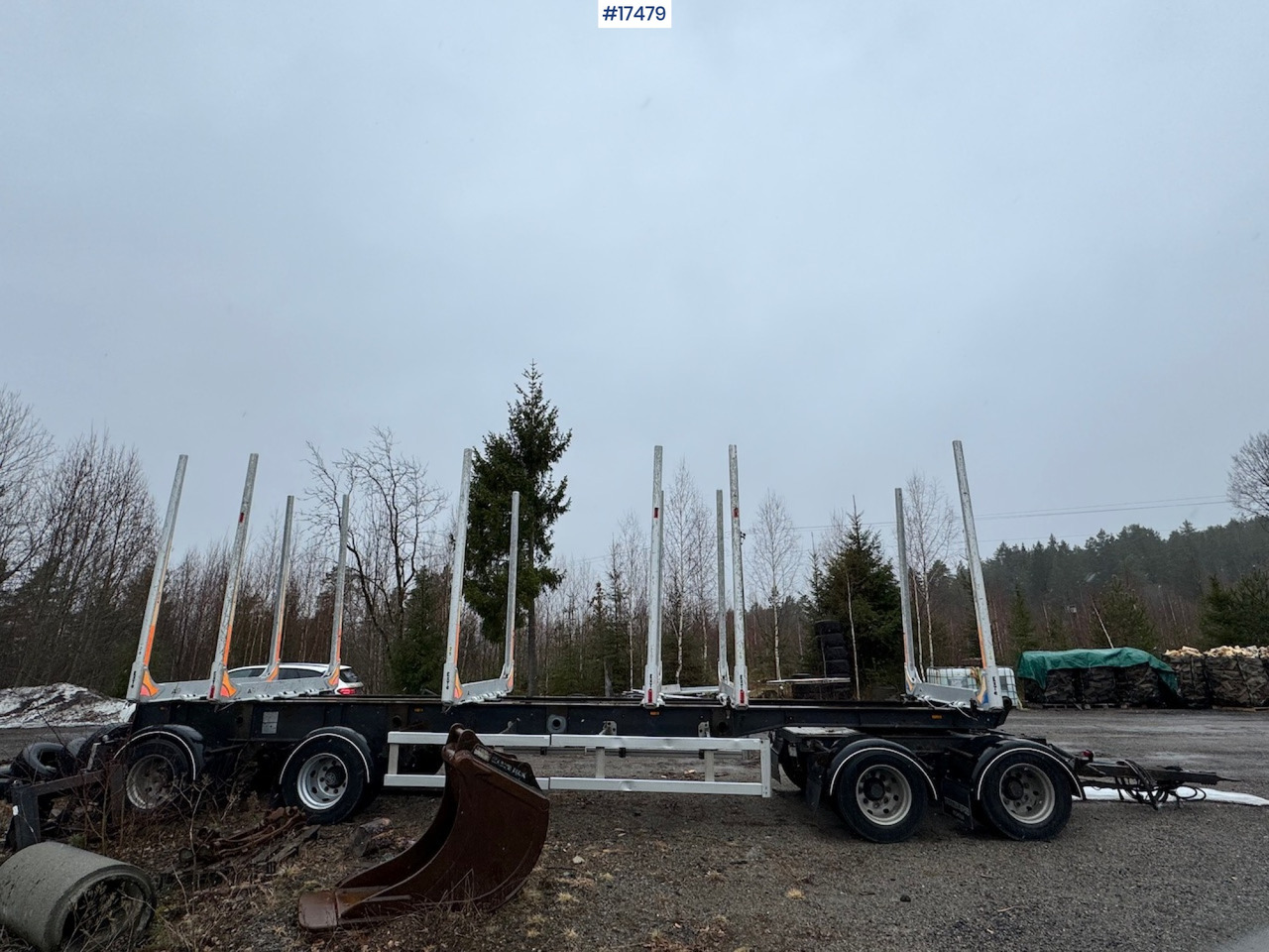 Trailer-Bygg Trailer-Bygg tømmerhenger - Remorcă transport busteni: Foto 5 Trailer-Bygg Trailer-Bygg tømmerhenger - Remorcă transport busteni: Foto 5