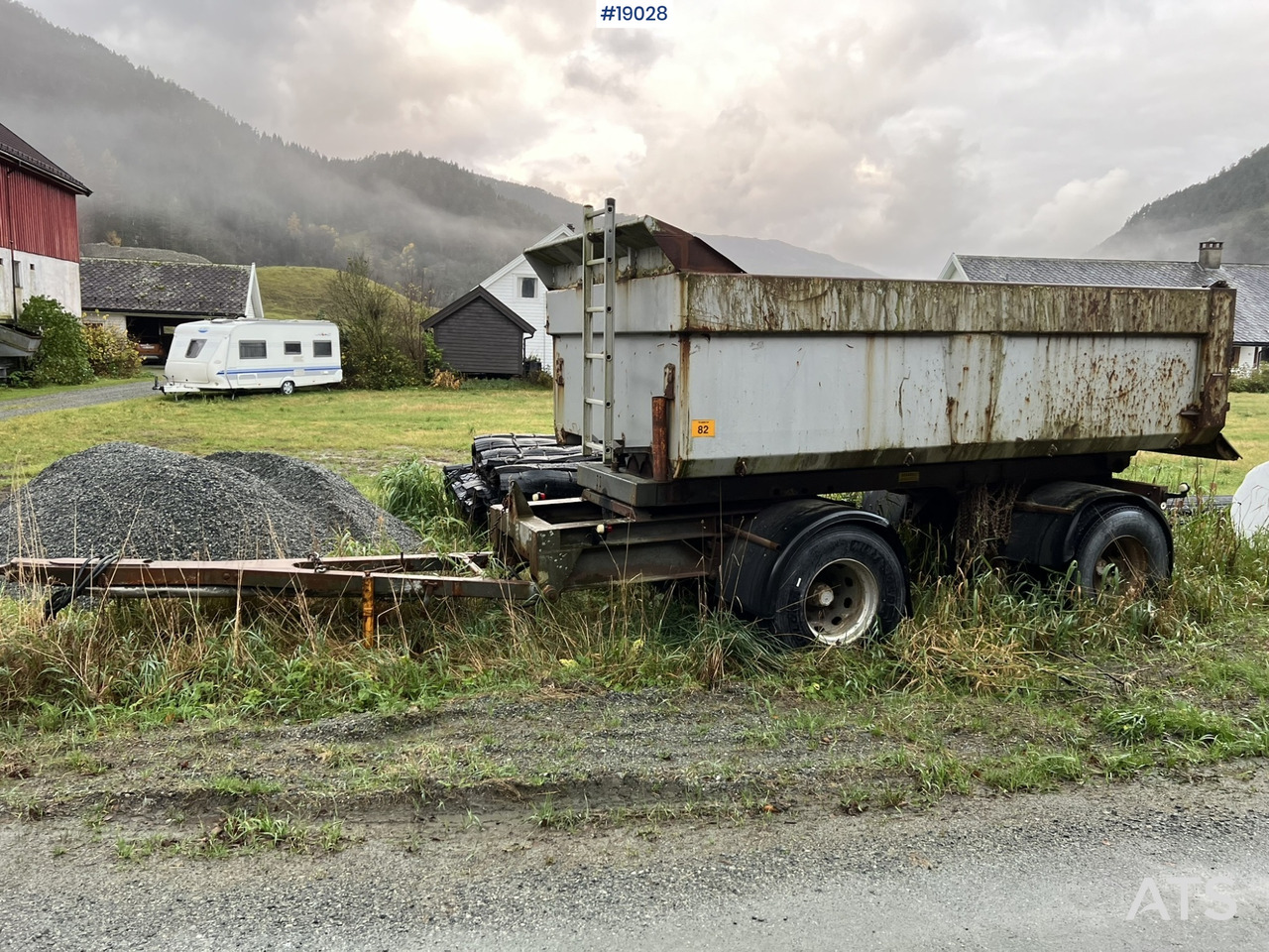 Triolift 2 akslet tipp henger - Remorcă basculantă: Foto 4 Triolift 2 akslet tipp henger - Remorcă basculantă: Foto 4