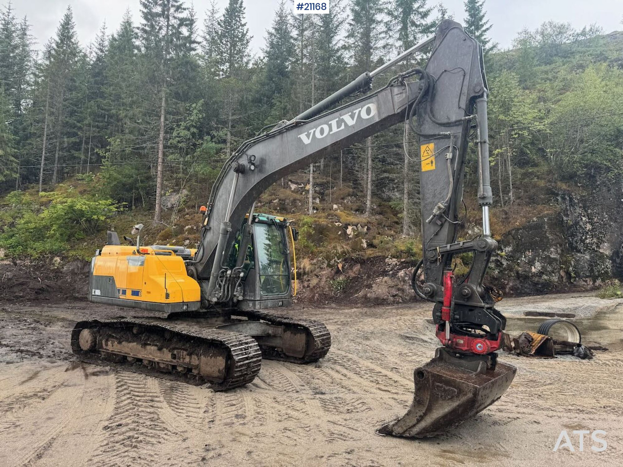 Volvo EC180DL - Excavator pe şenile: Foto 5 Volvo EC180DL - Excavator pe şenile: Foto 5